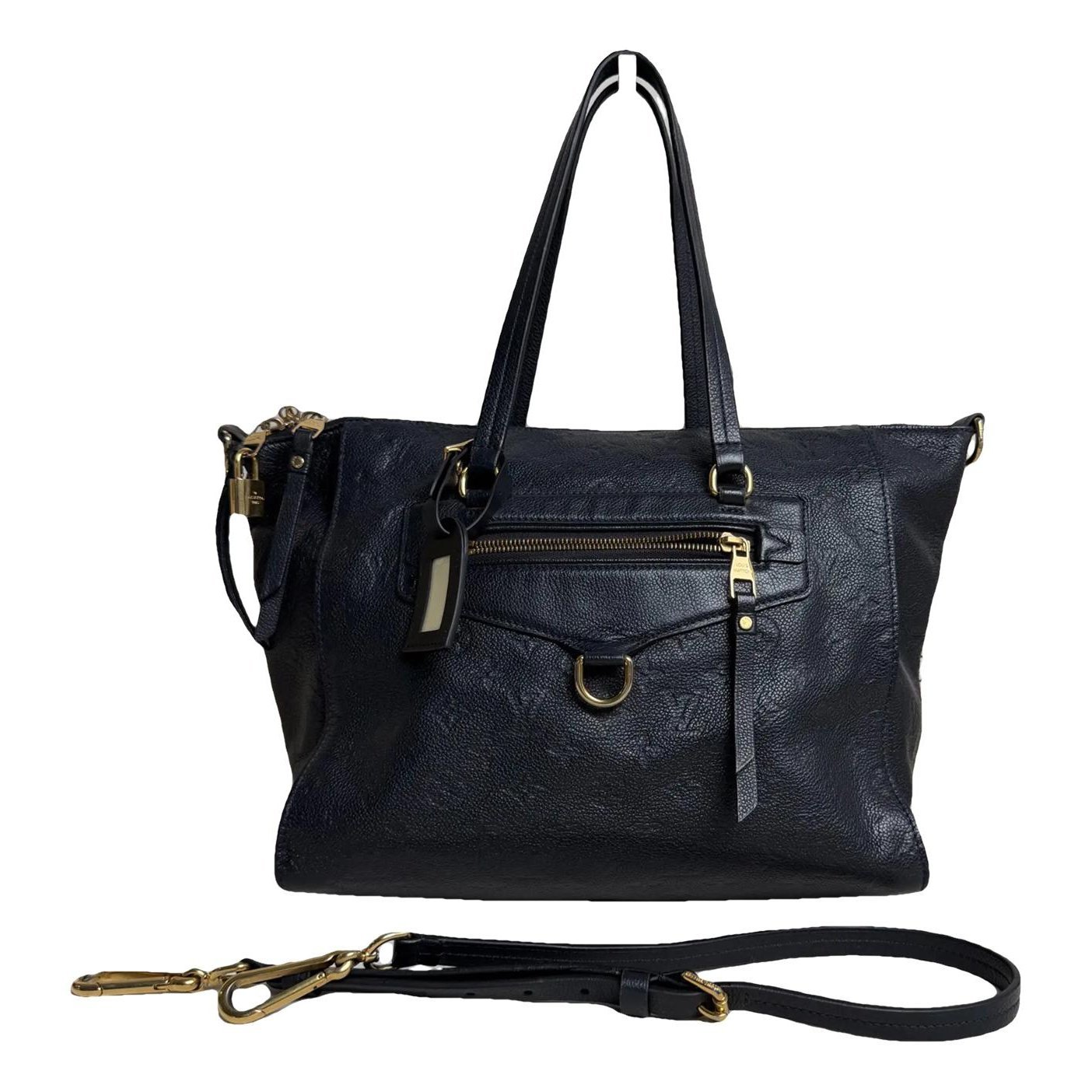 Lumineuse leather crossbody bag