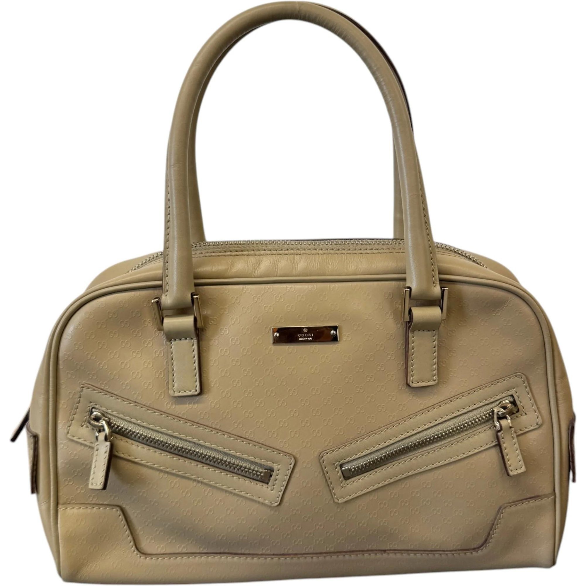 Leather handbag