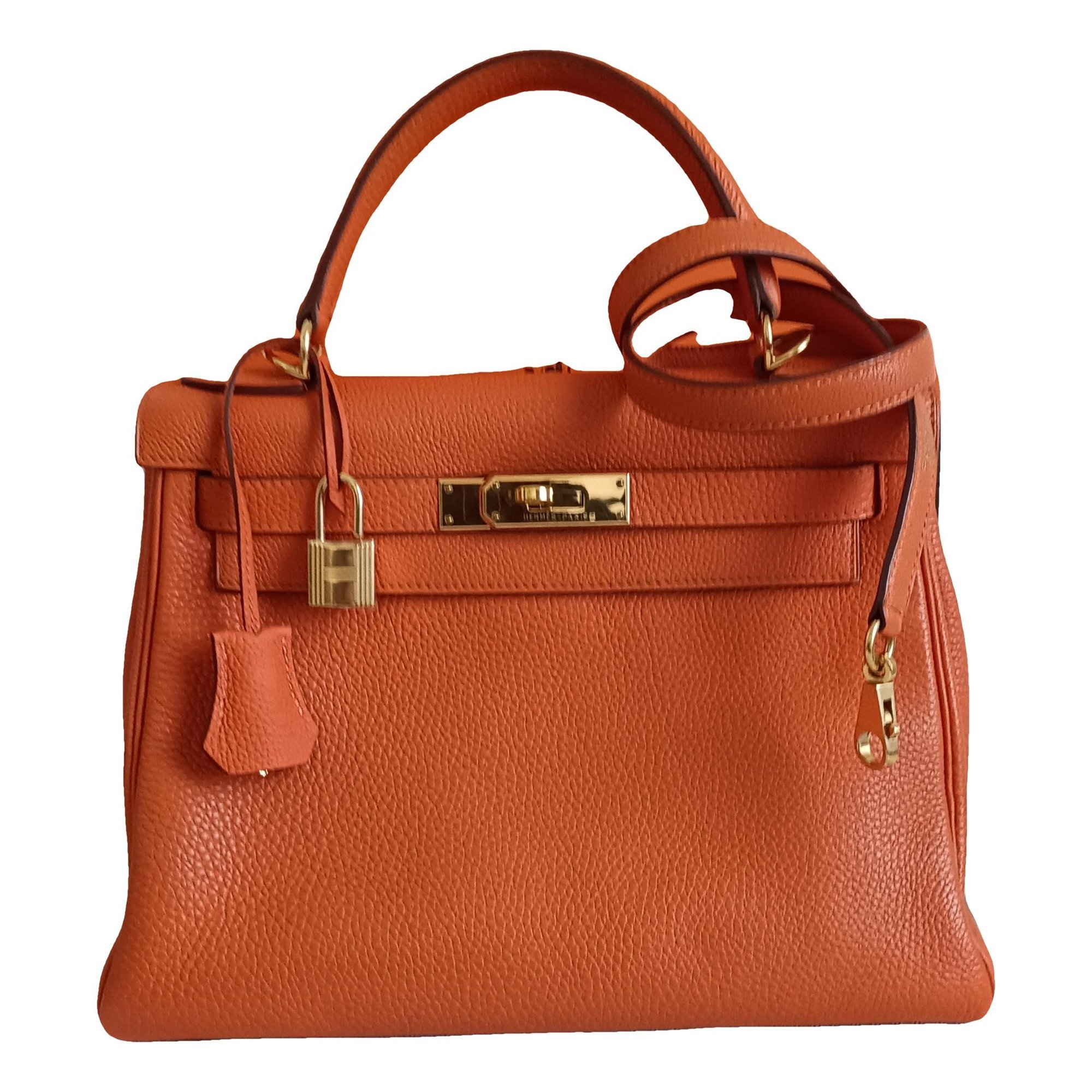 Kelly 28 leather handbag