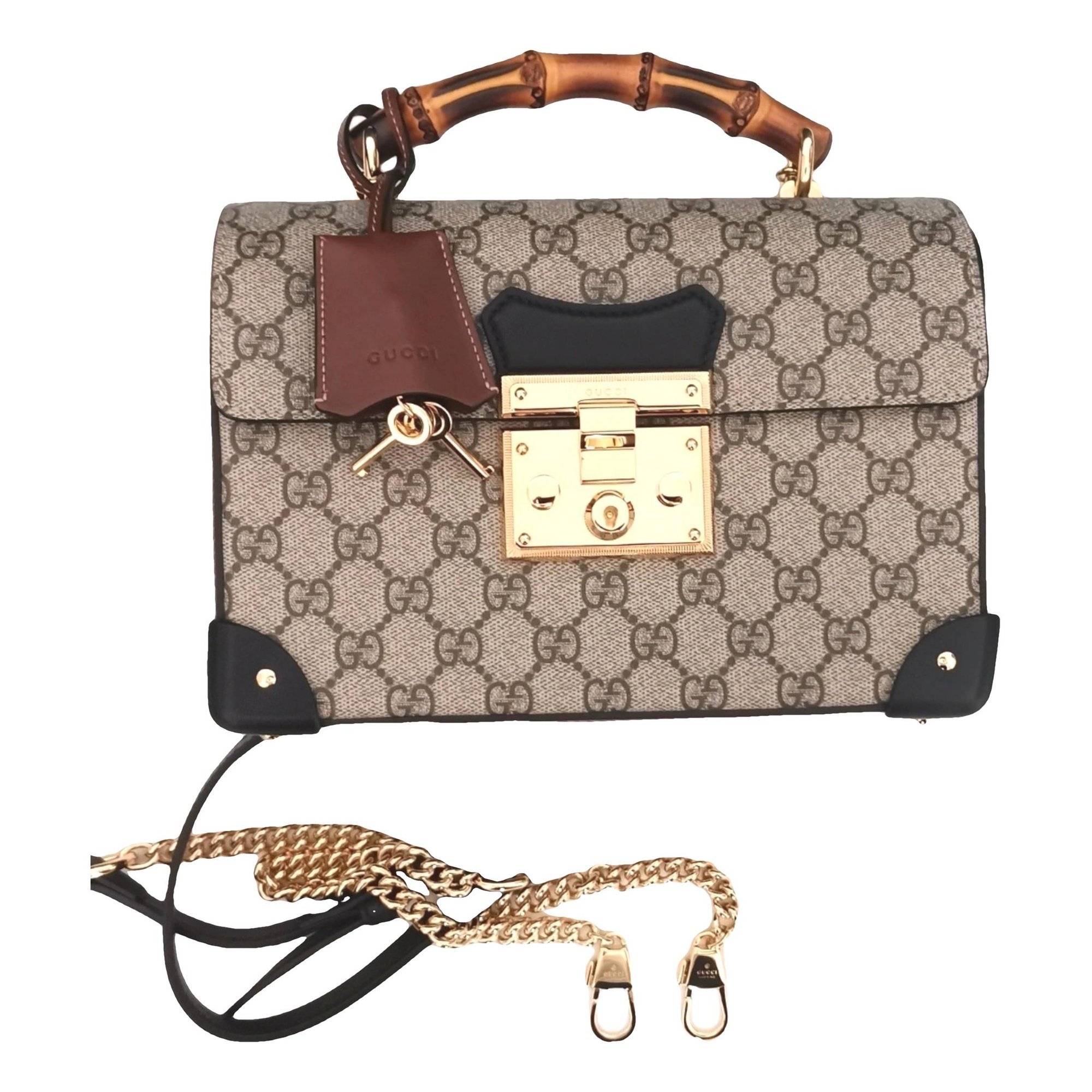 Padlock cloth crossbody bag