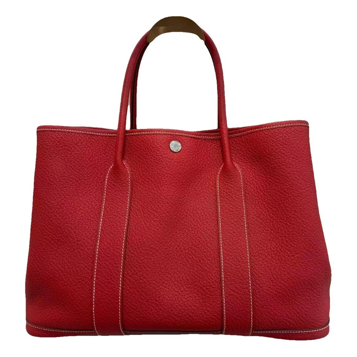 Garden Party leather handbag