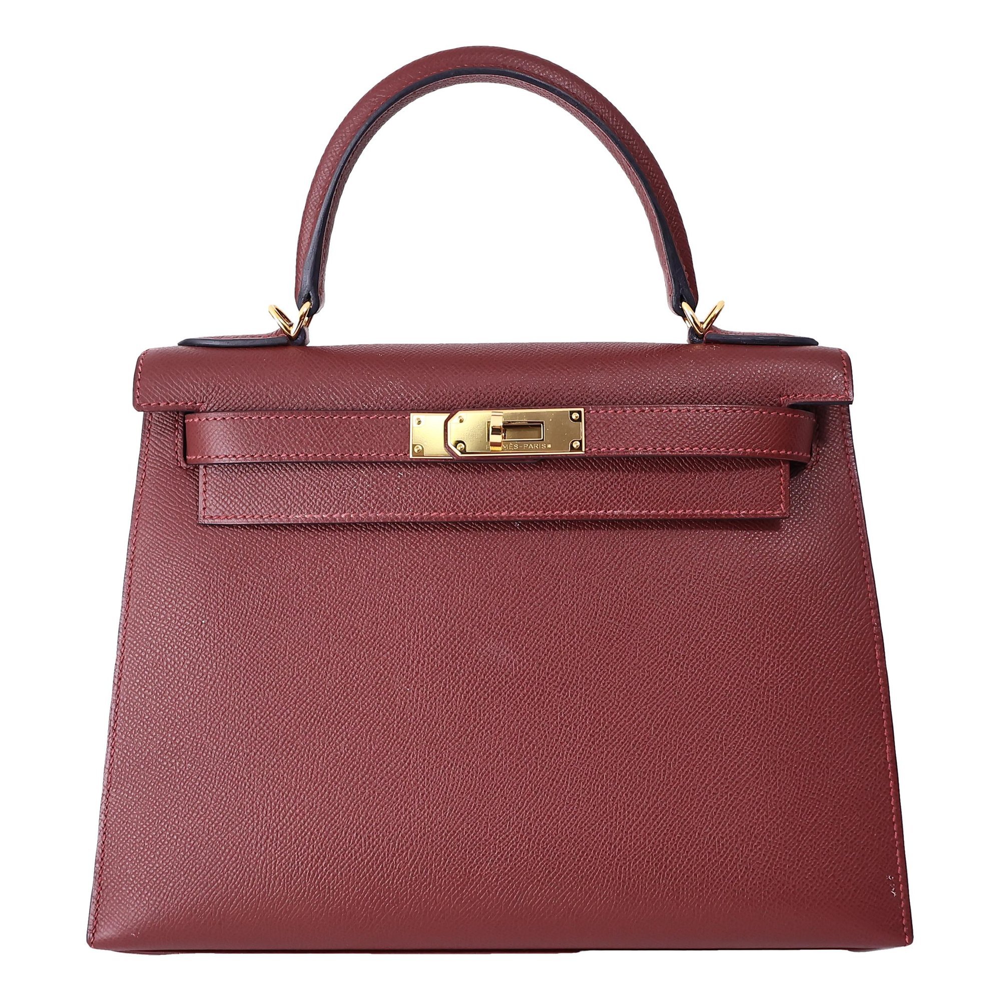 Kelly 28 leather handbag