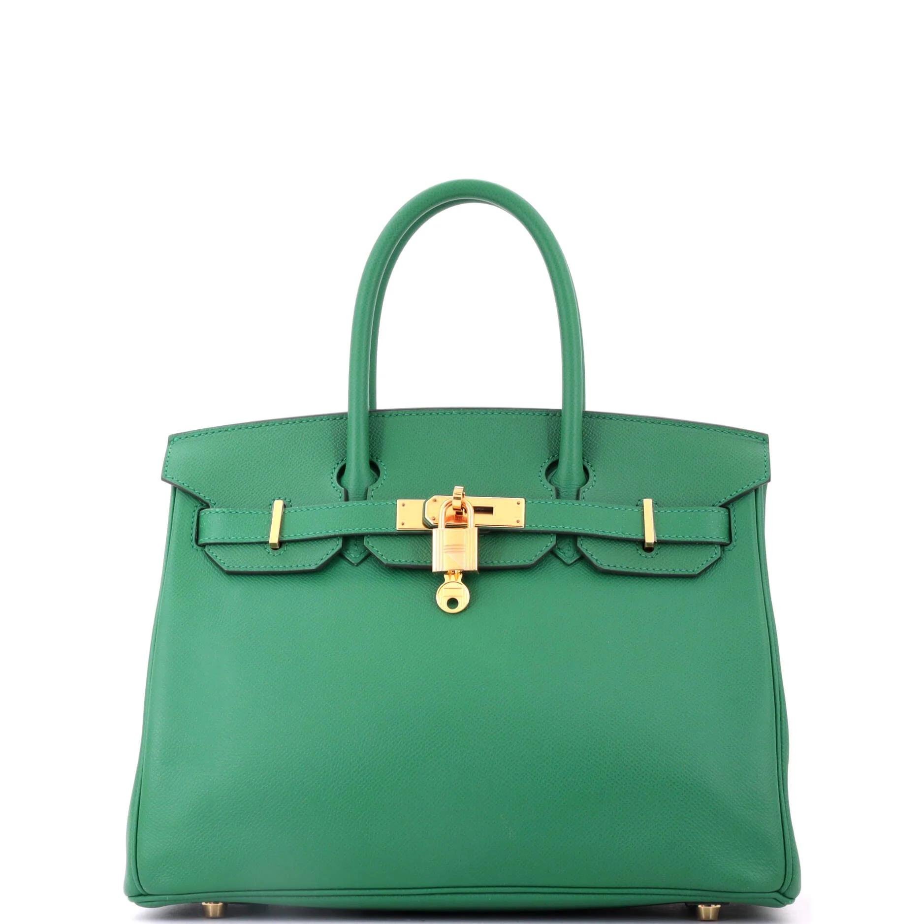 Birkin 30 leather tote
