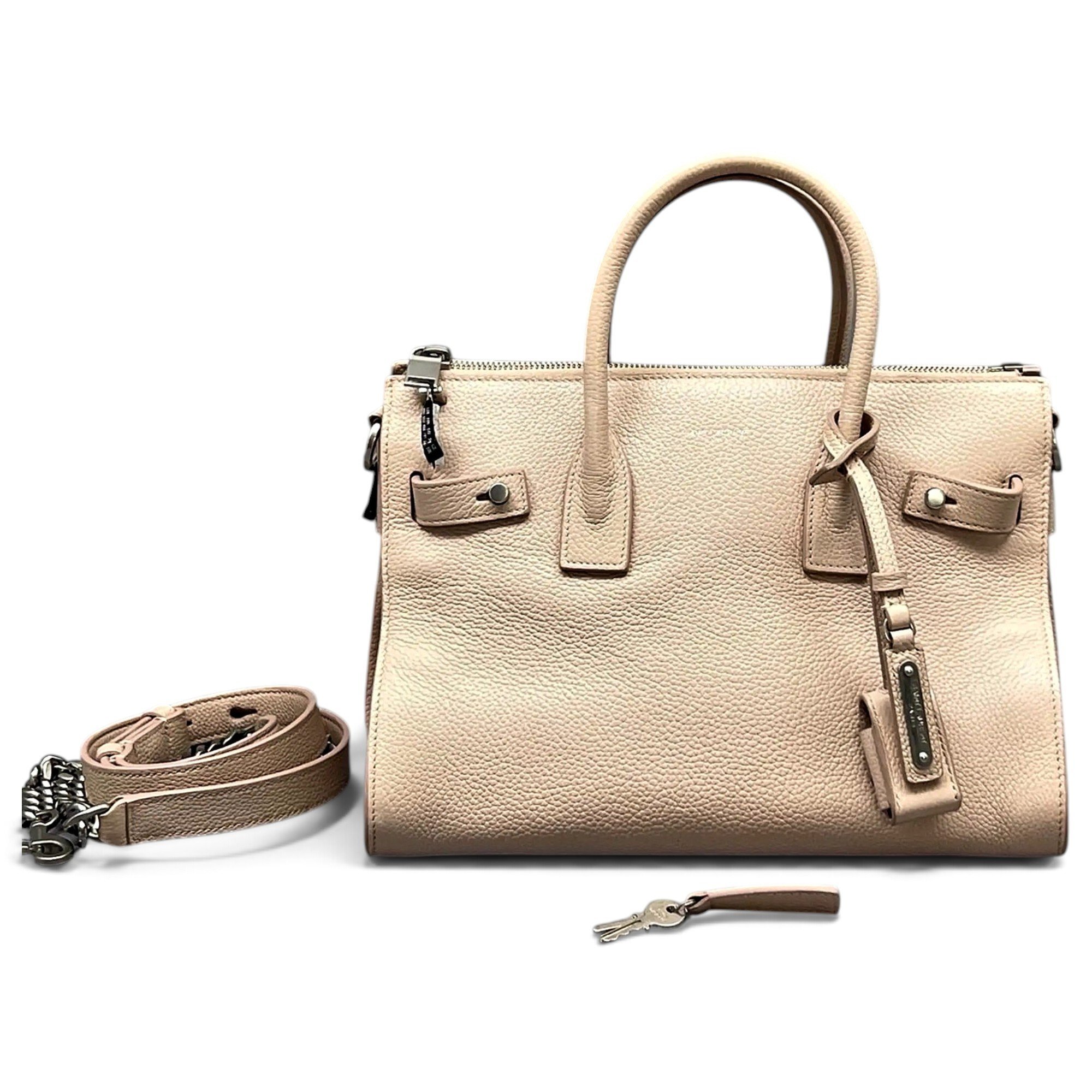 Sac de Jour leather crossbody bag