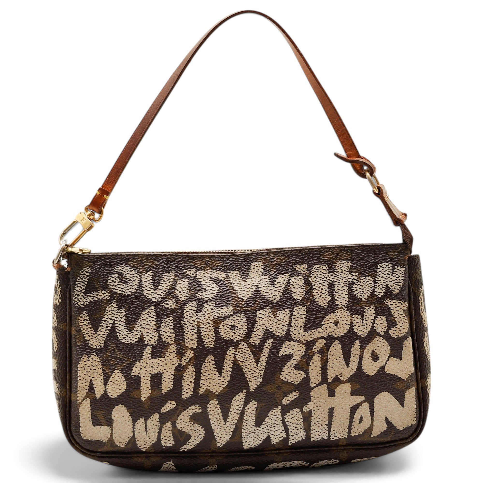 Louis Vuitton Pochette Accessoire cloth handbag