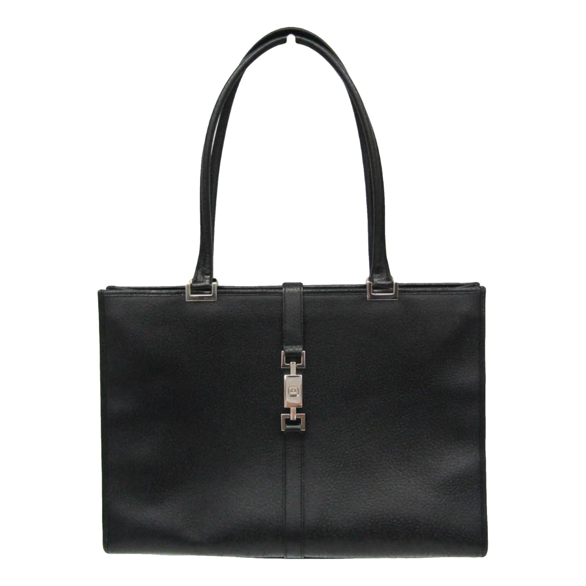 Gucci Jackie leather tote