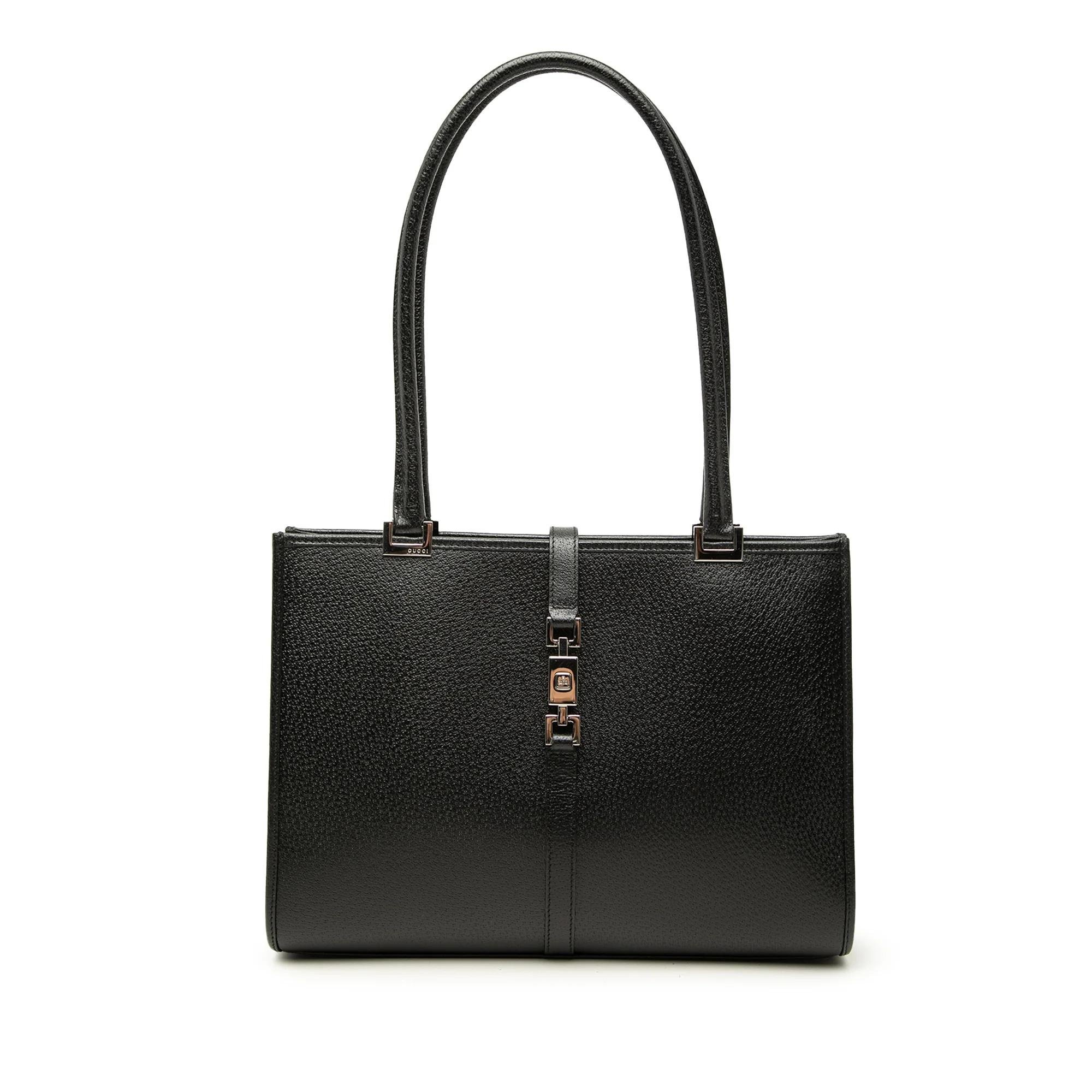 Jackie leather tote