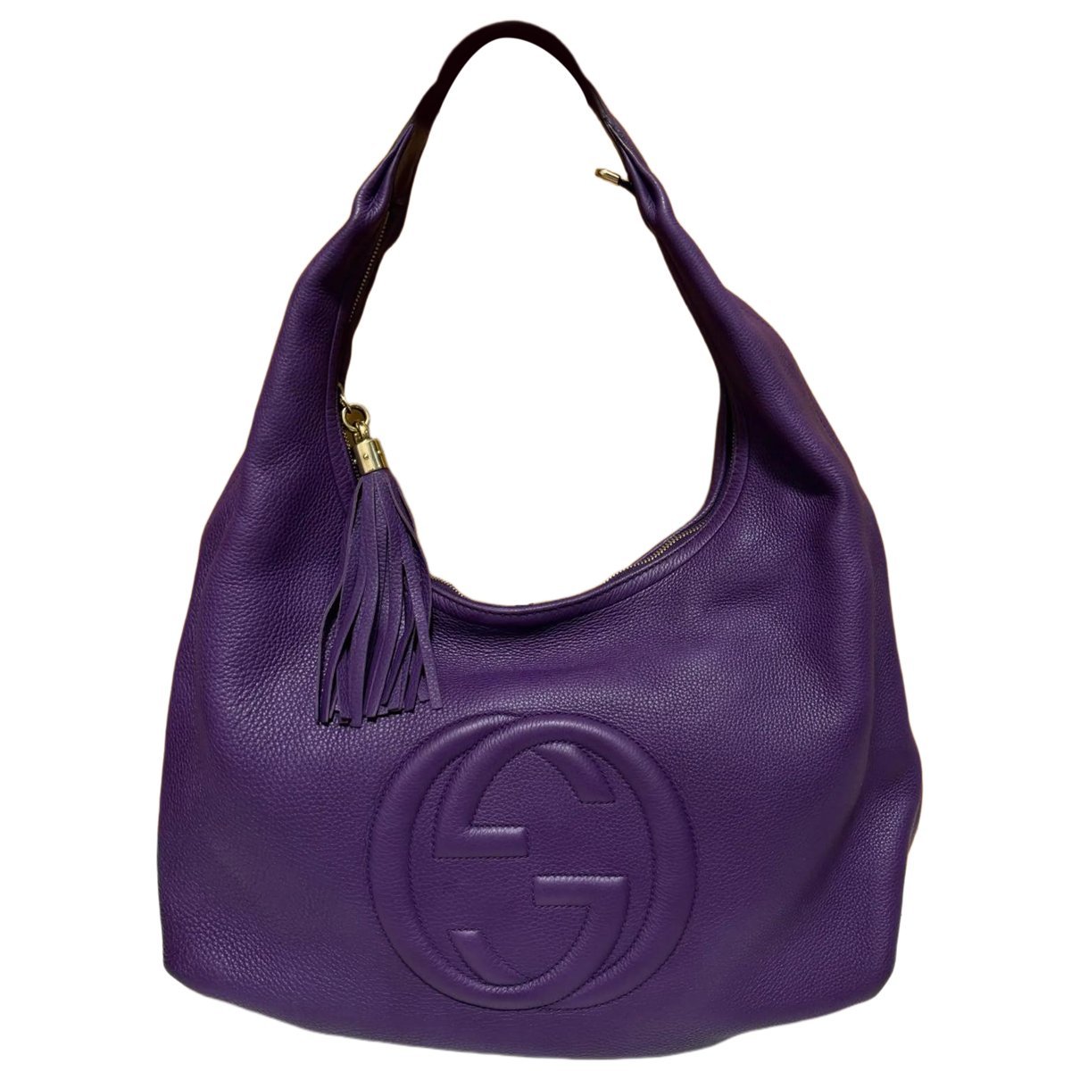 Soho Round leather handbag