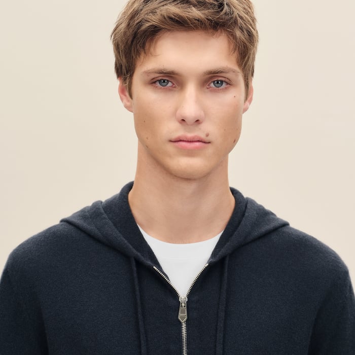 Marine "Maillon Chaine d'Ancre" Hooded Jacket