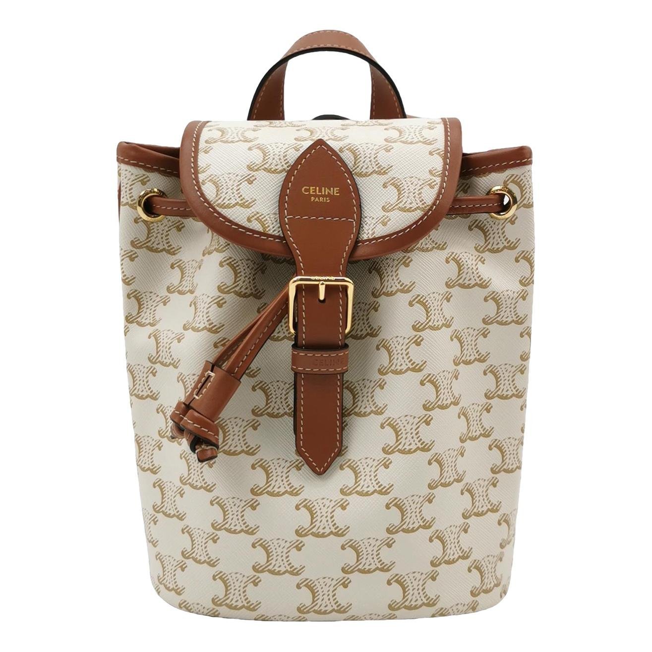 Folco leather backpack