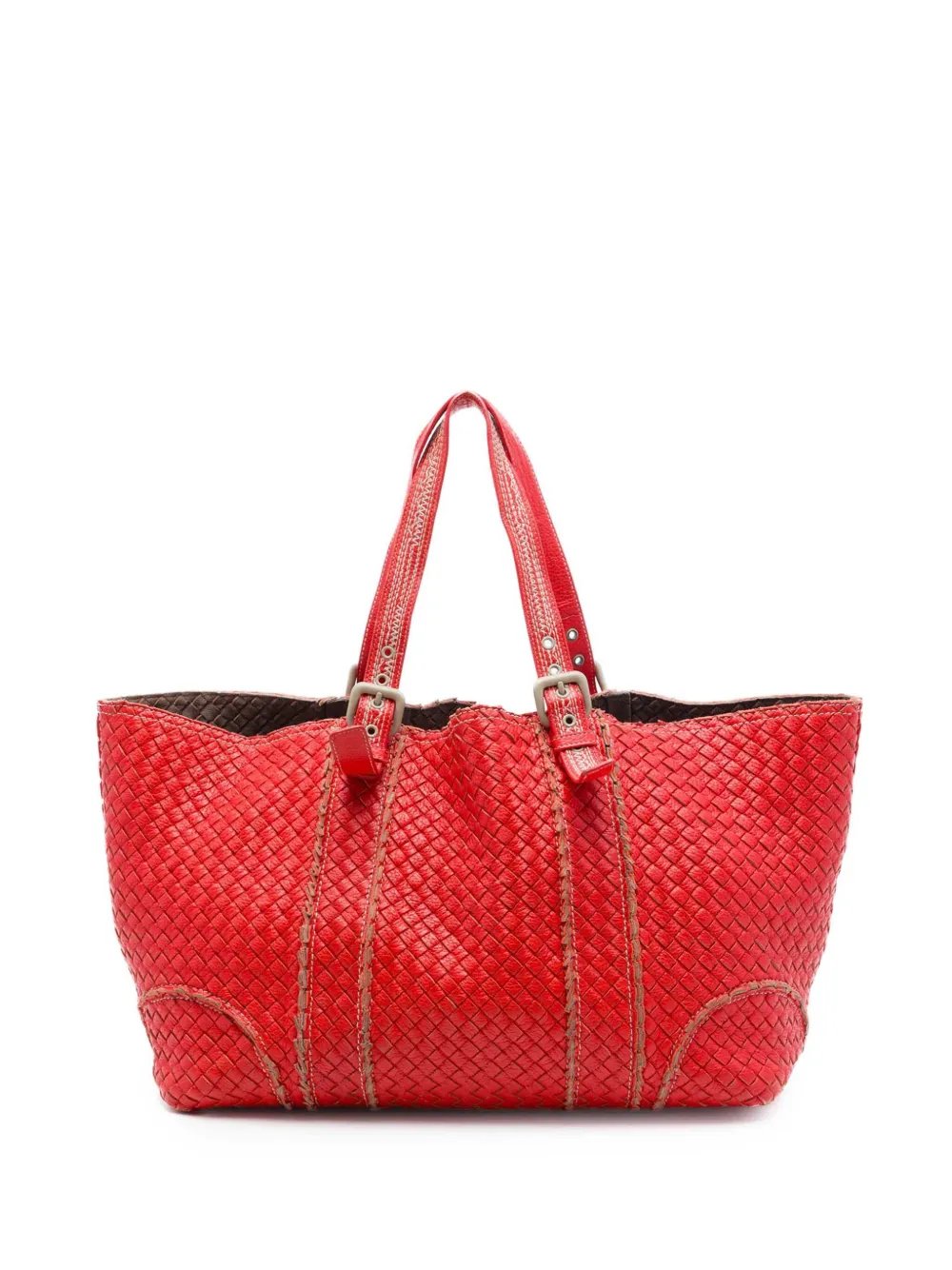 2012-2026 XL Nappa Intrecciato Stitch tote bag