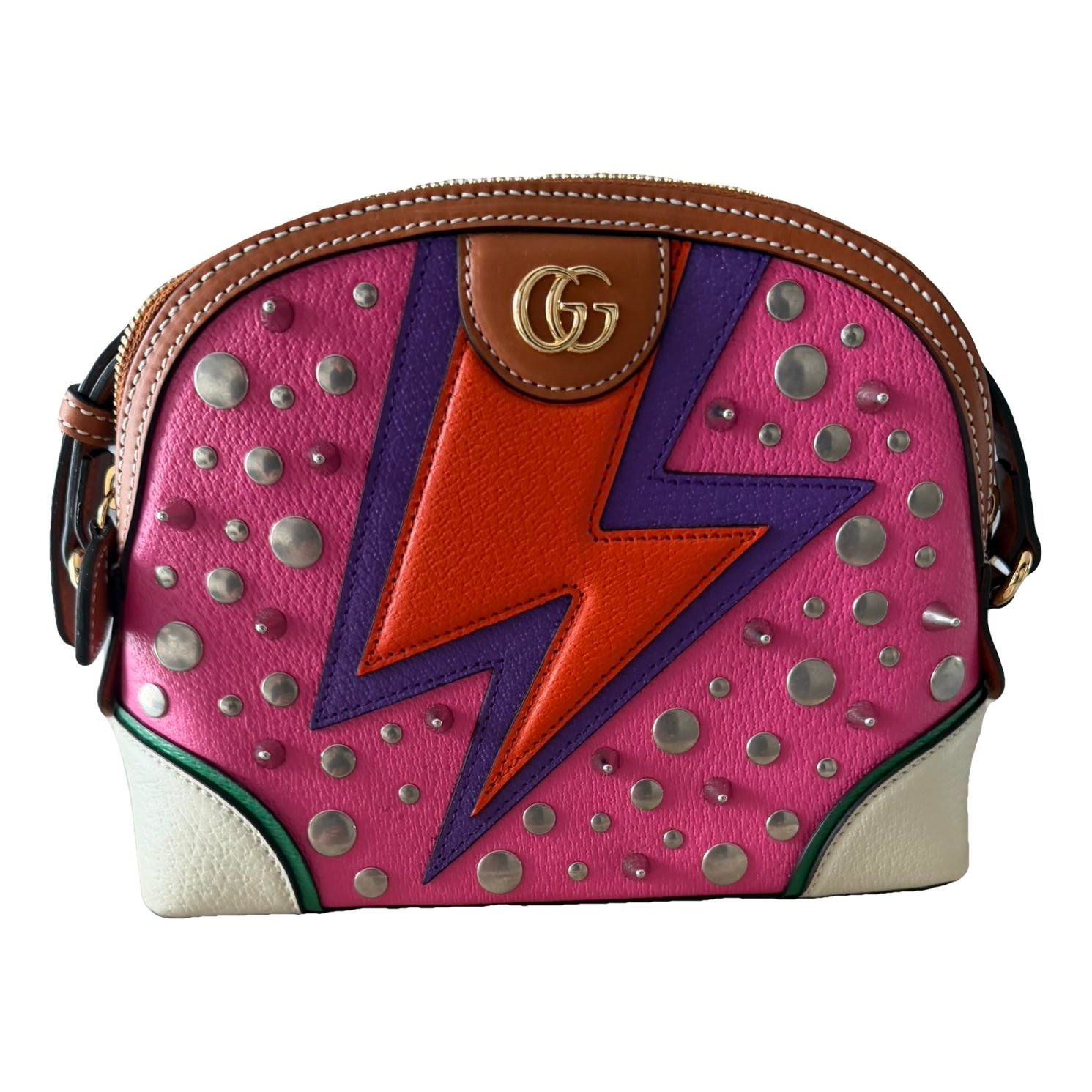 Leather crossbody bag