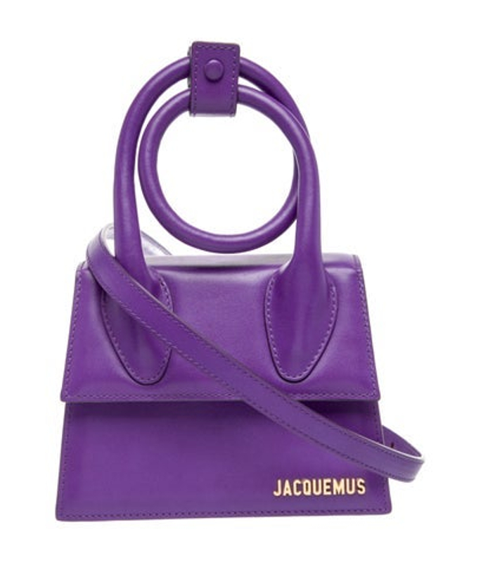 Jacquemus Leather Top Handle Bag