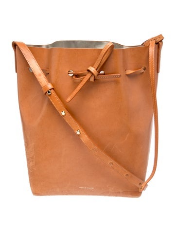 Mansur Gavriel Leather Bucket Bag