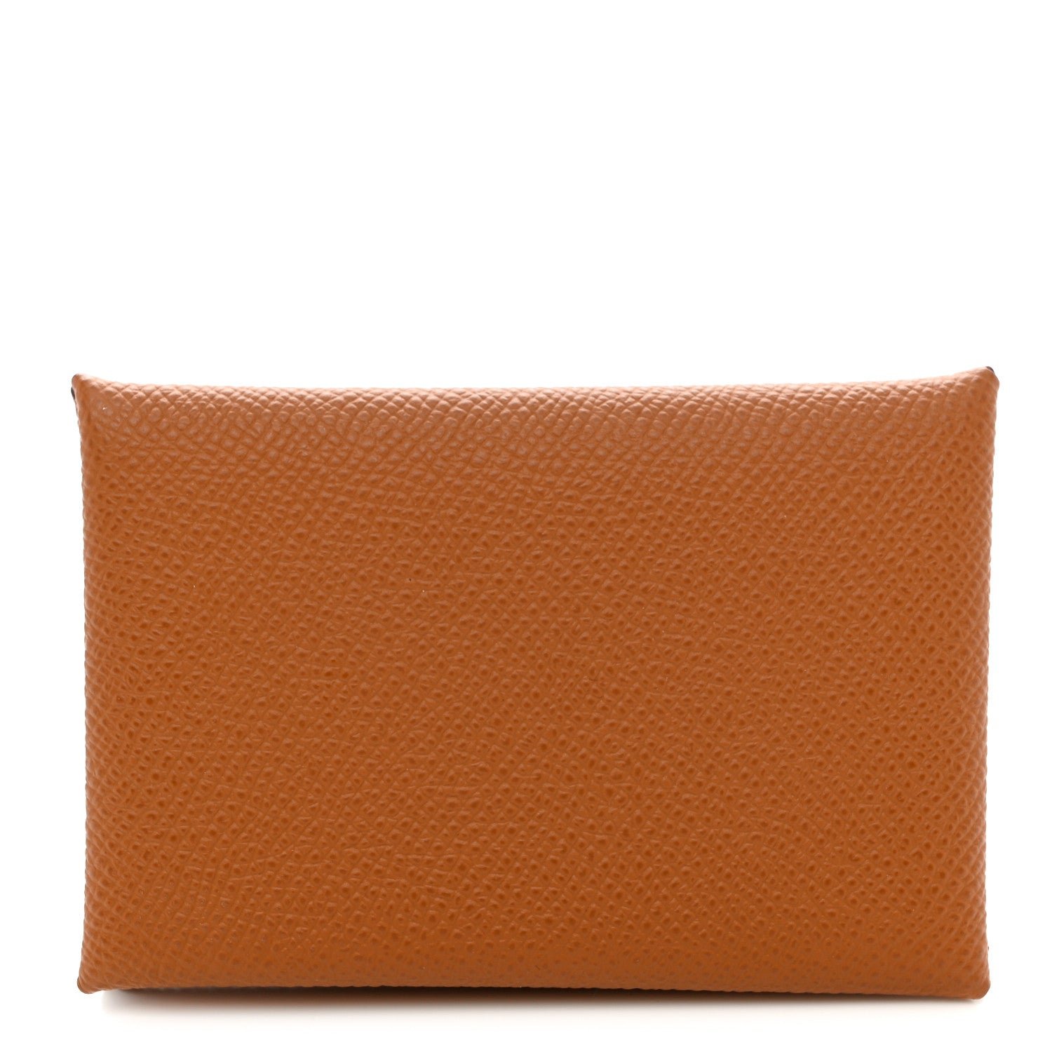 Hermes Epsom Calvi Card Case Gold