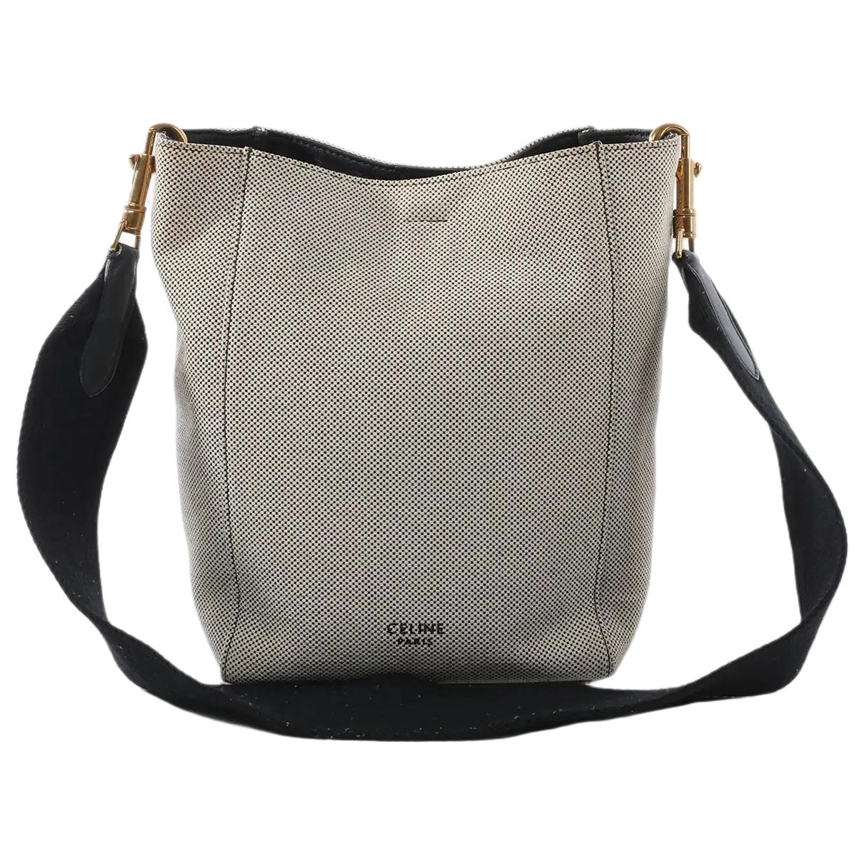Seau Sangle leather handbag