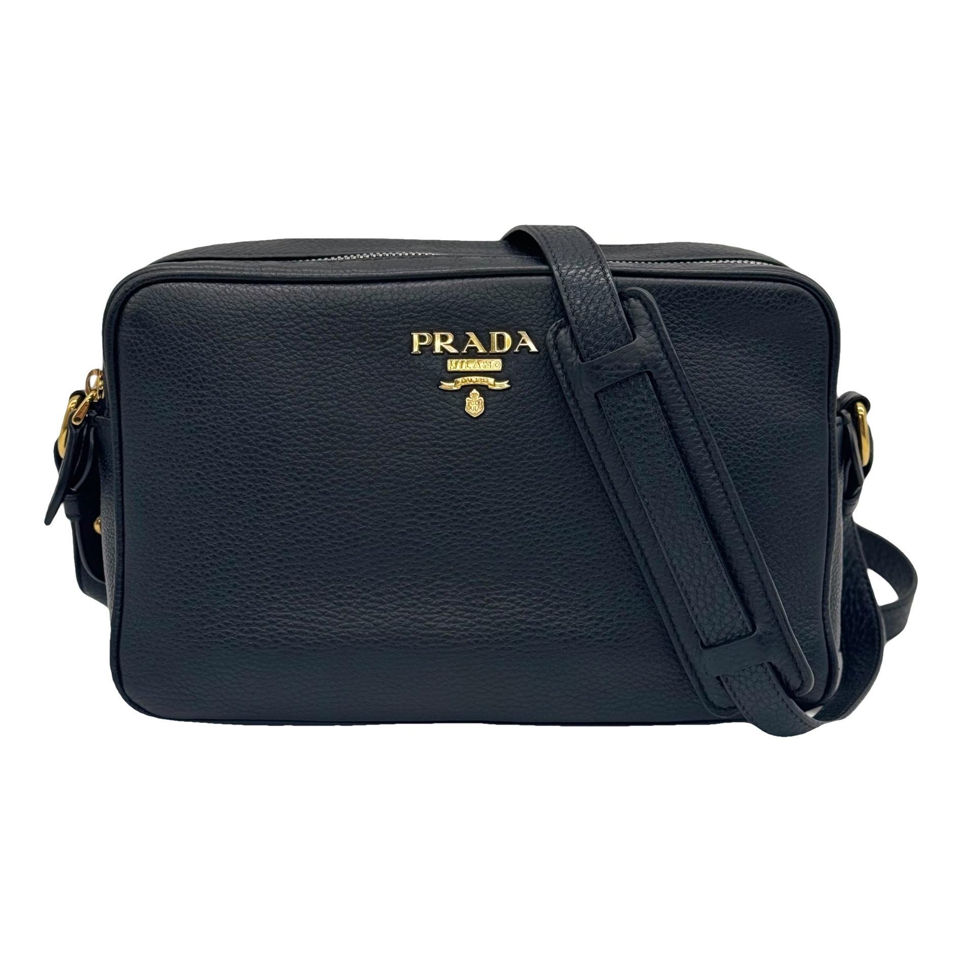 Diagramme leather crossbody bag