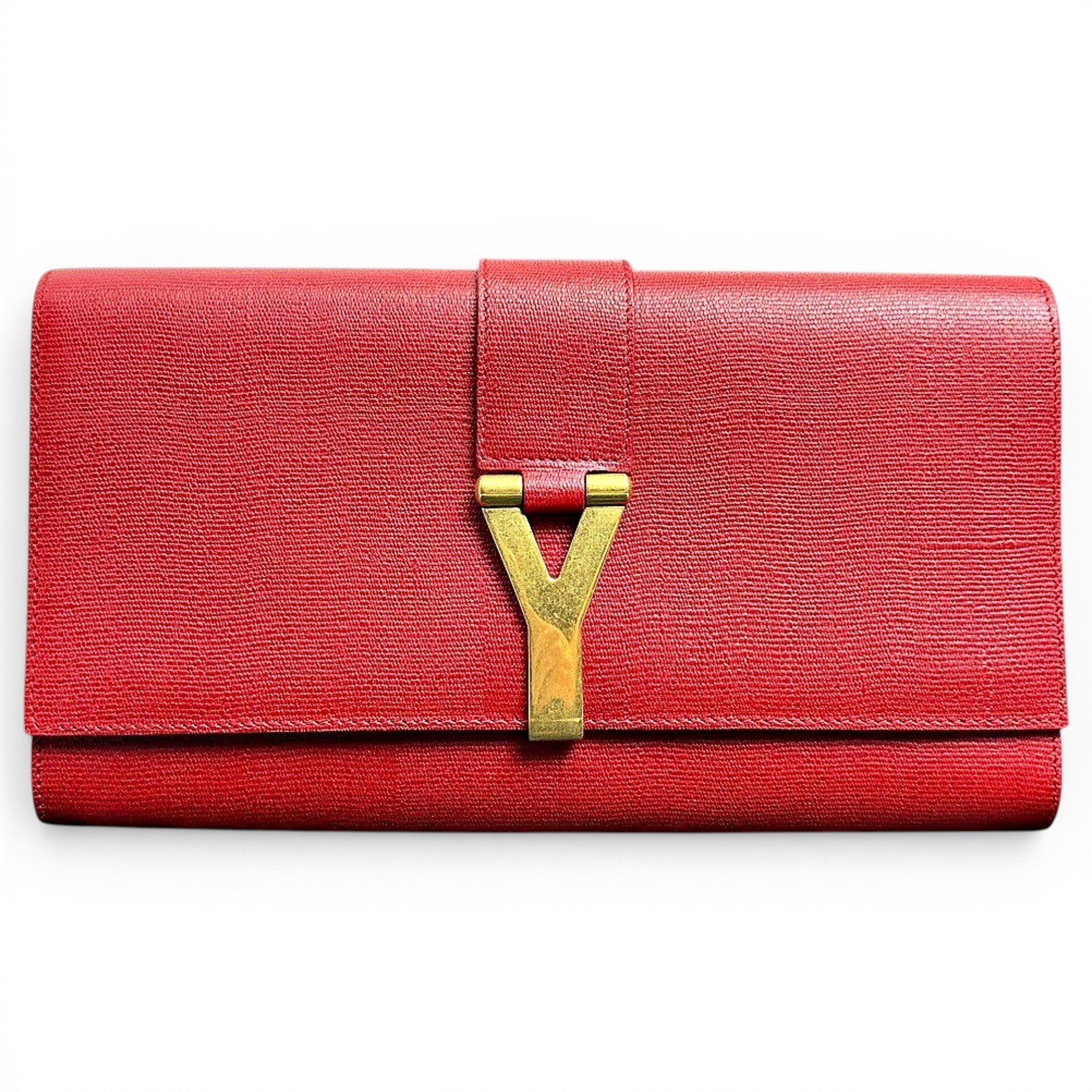 Y leather handbag