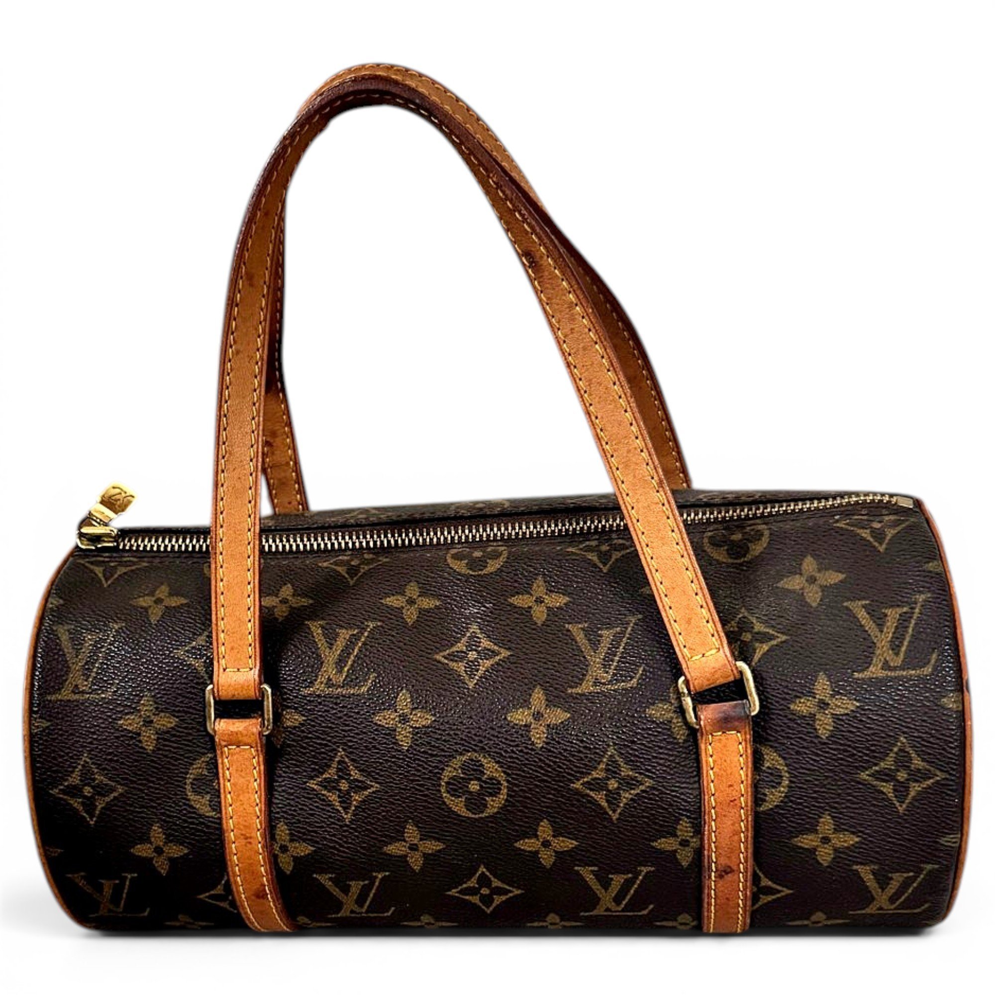 Papillon leather handbag