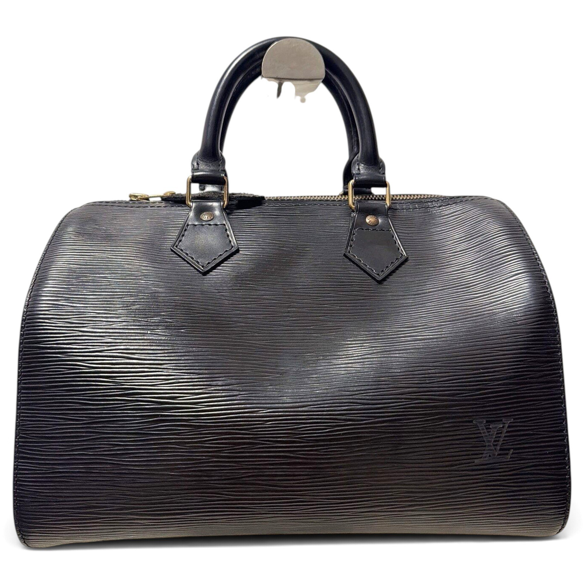 Speedy leather bowling bag