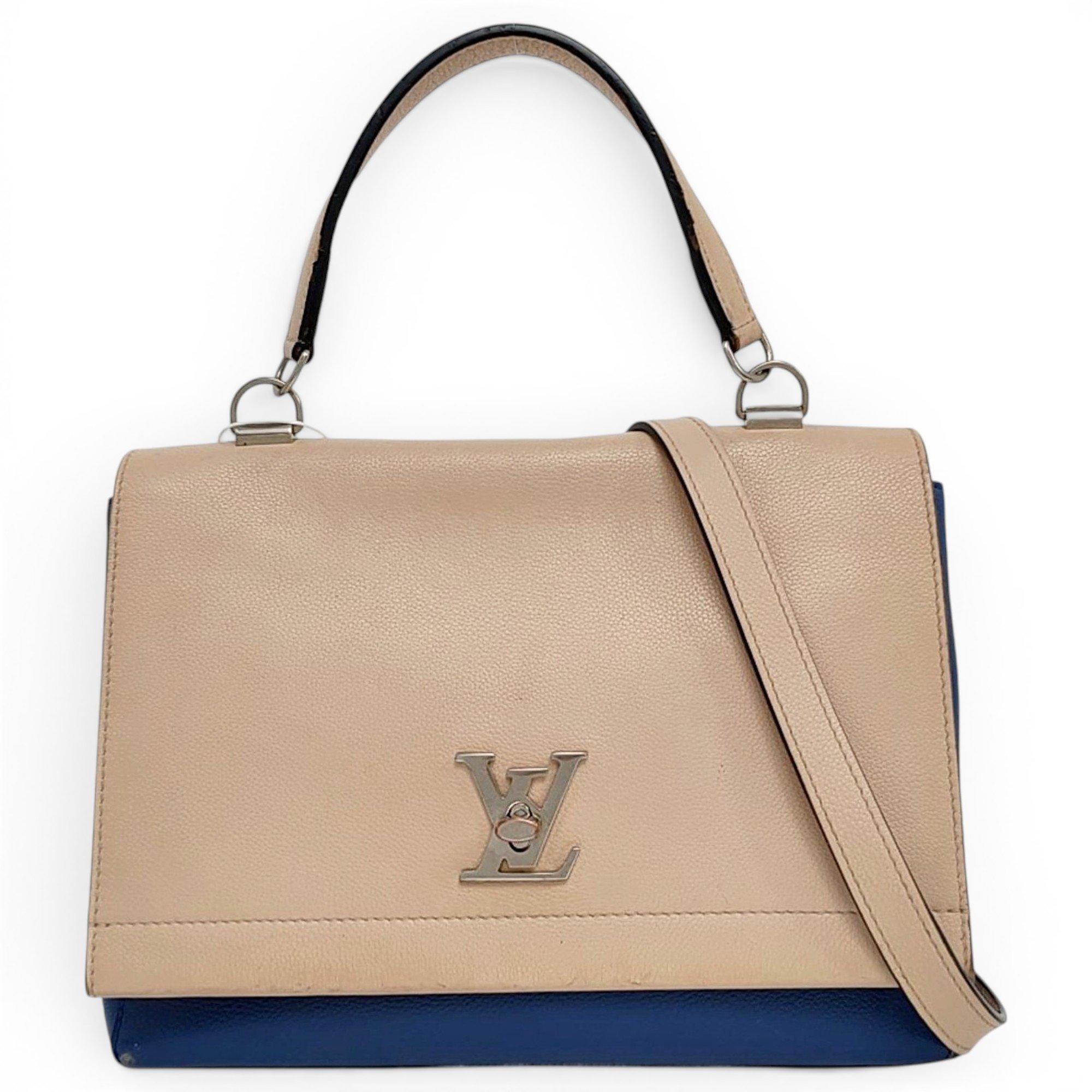 Lockme leather crossbody bag
