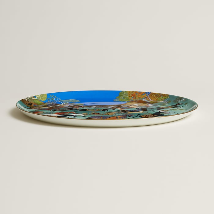 Sans Coloris Cheval D’orient Round Platter N°2, Large Model
