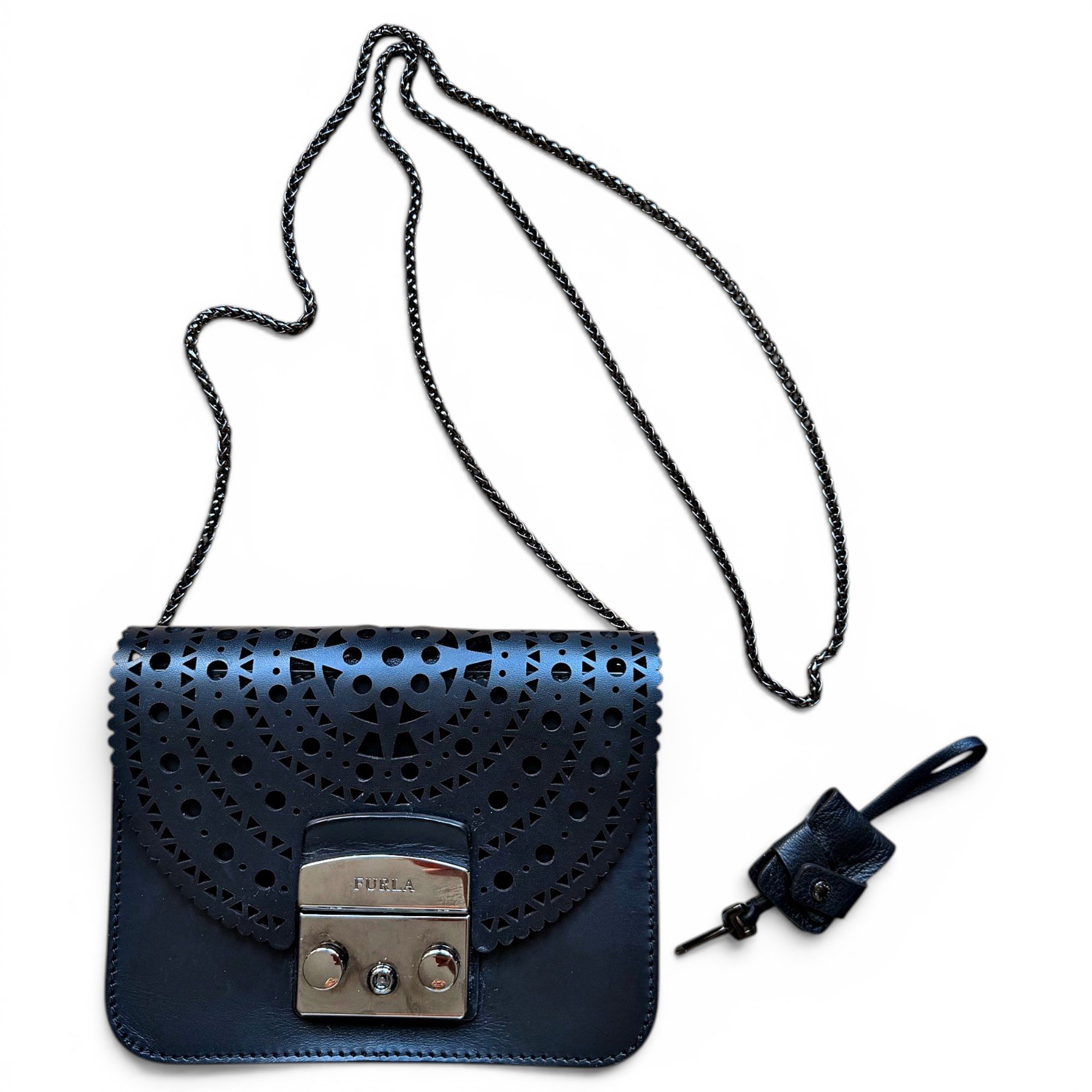 Metropolis leather crossbody bag