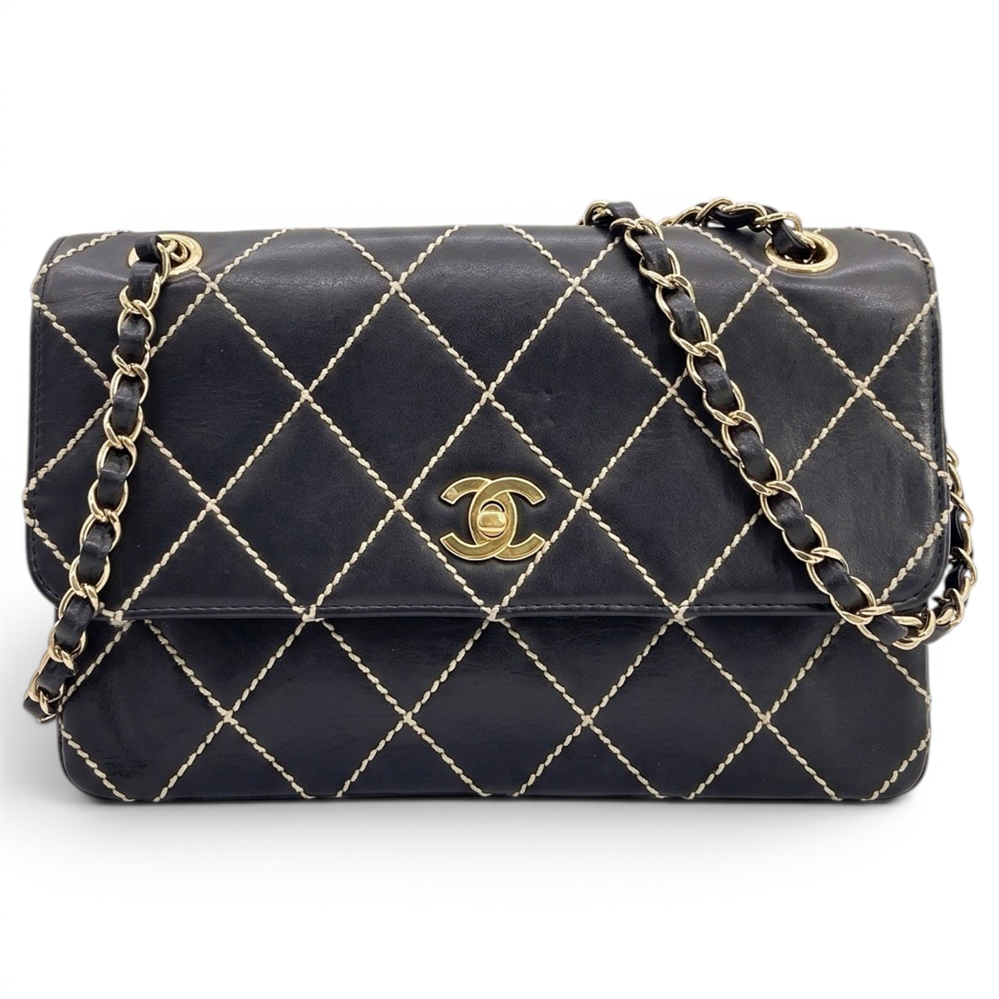 Wild Stitch leather handbag