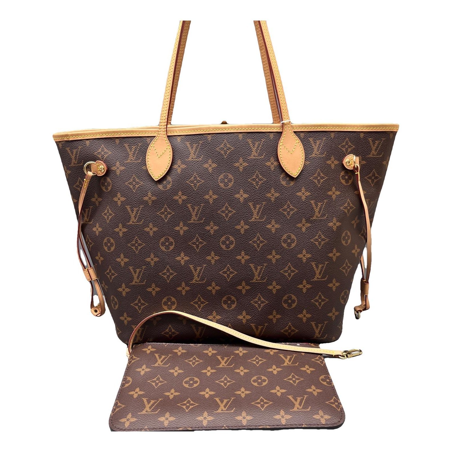 Neverfull leather handbag
