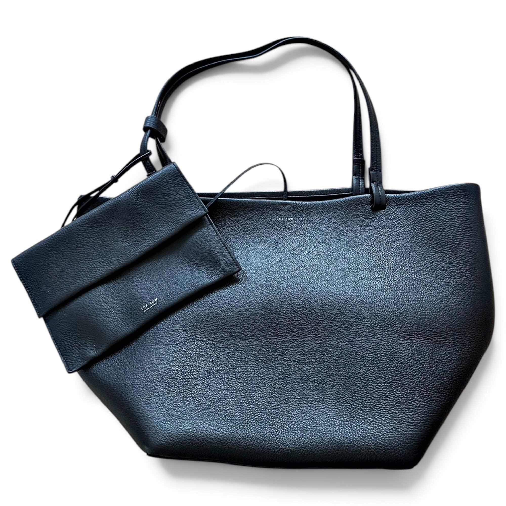 Park Three leather tote