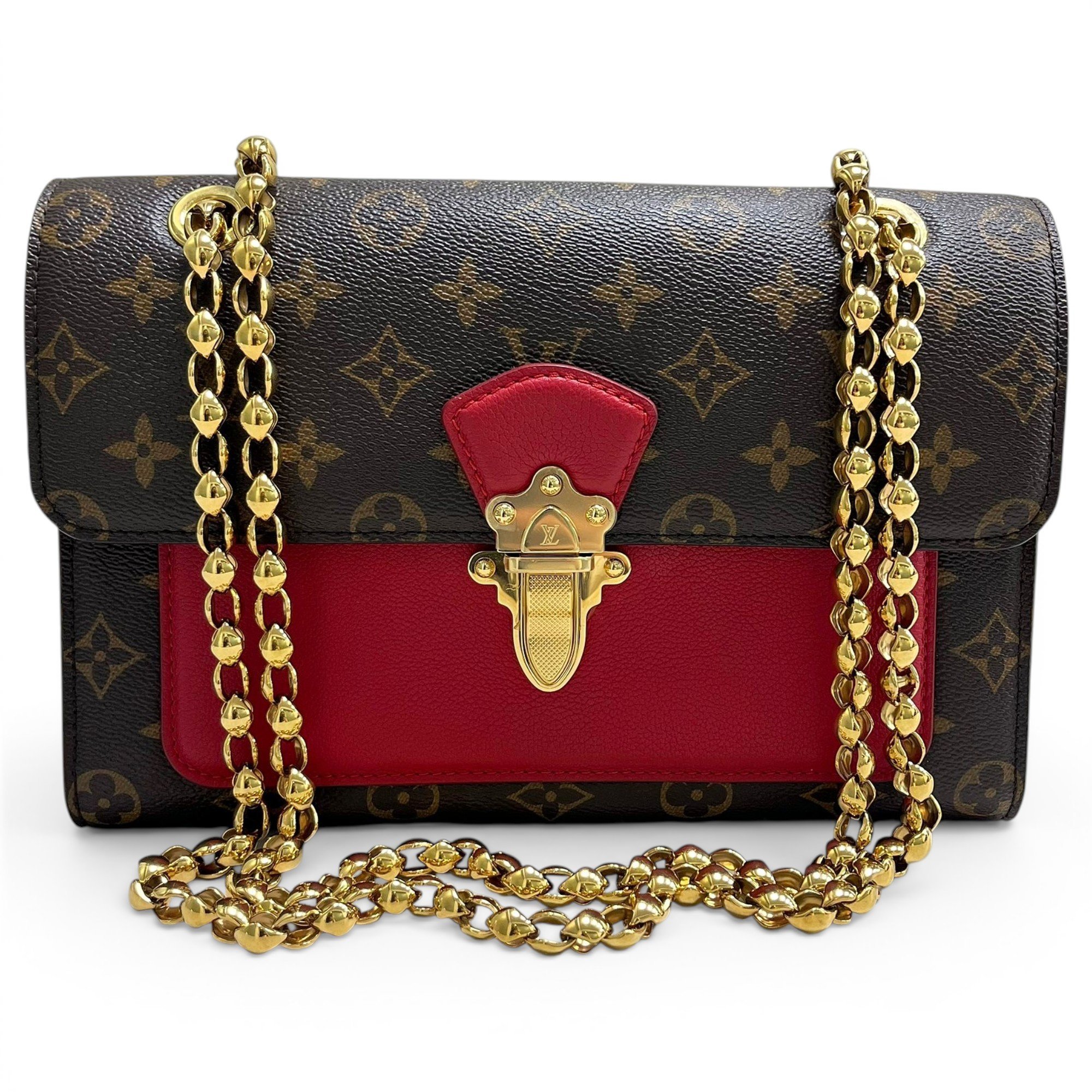 Victoire leather handbag