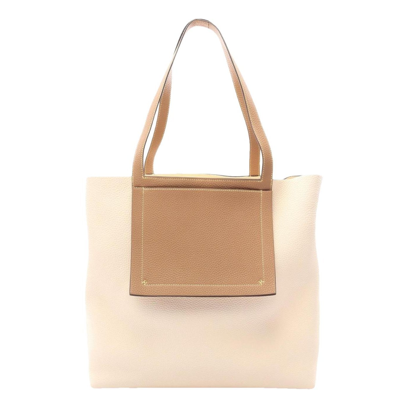 Hermes Clemence Leather Handbag