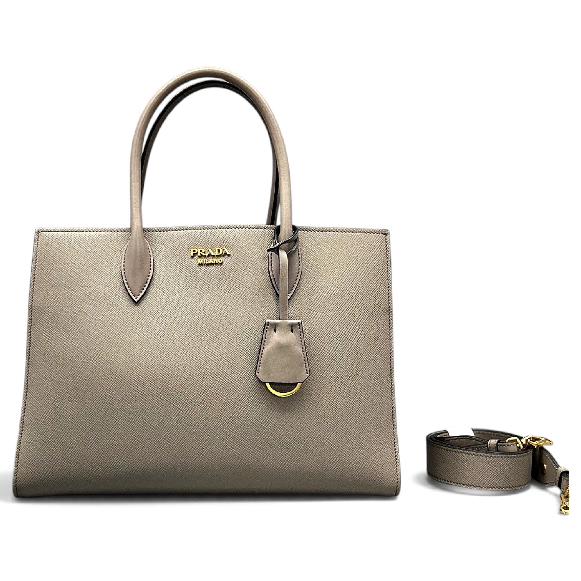 Bibliothèque leather tote