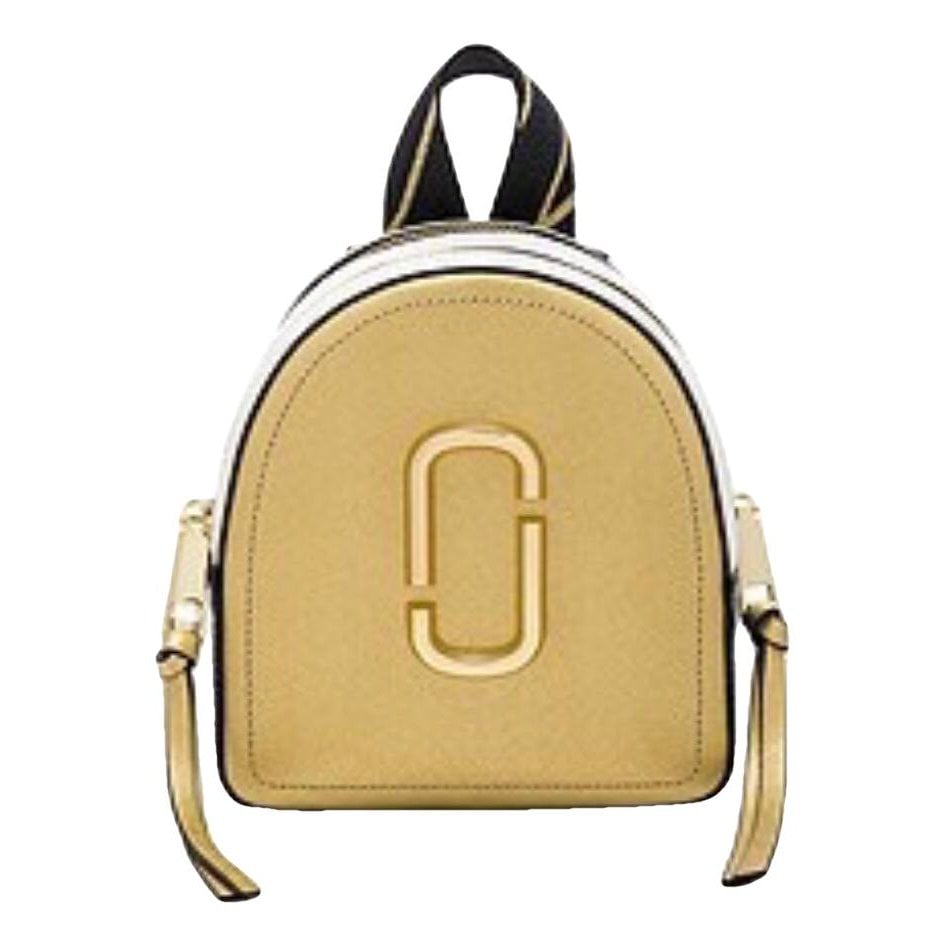 Leather backpack