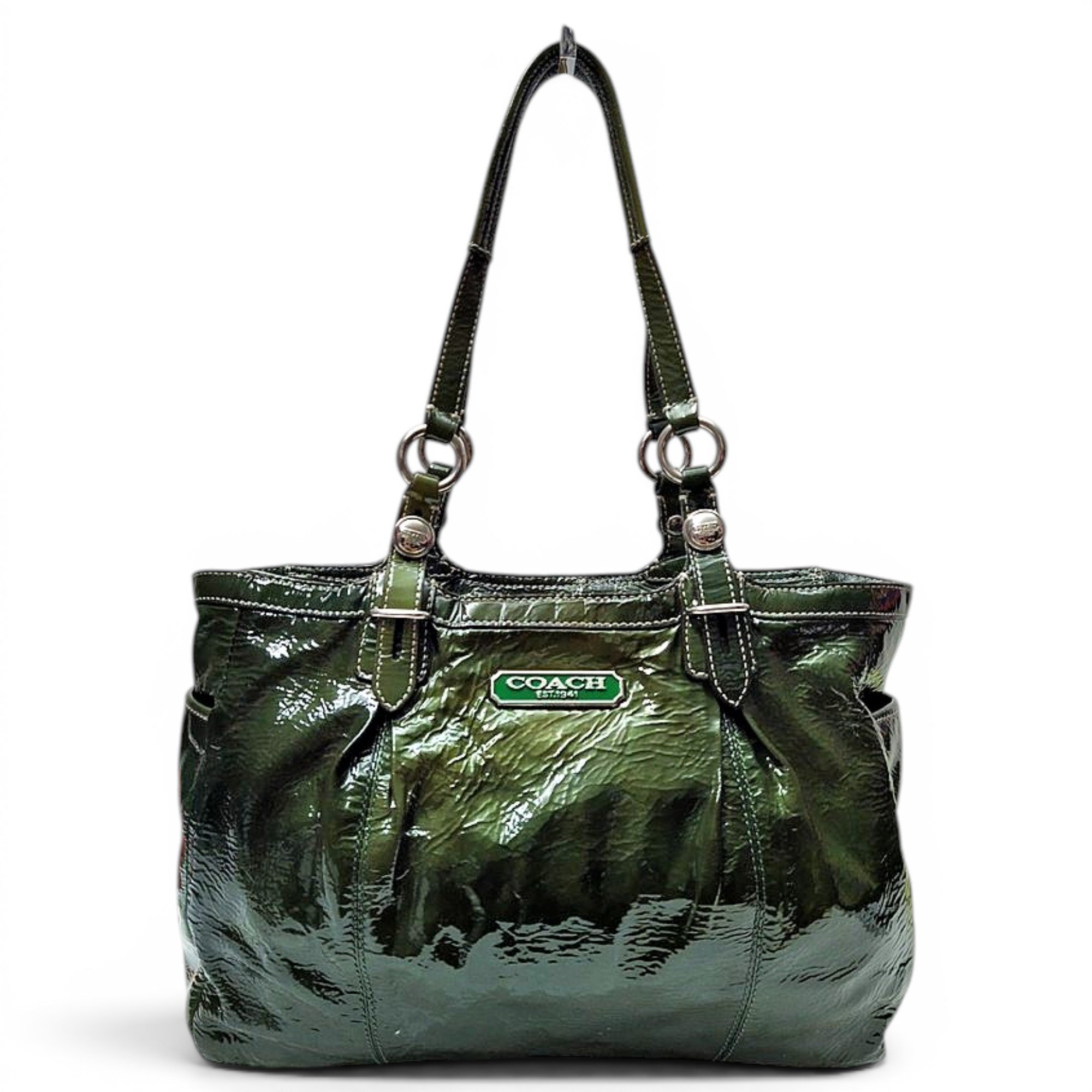 Leather tote