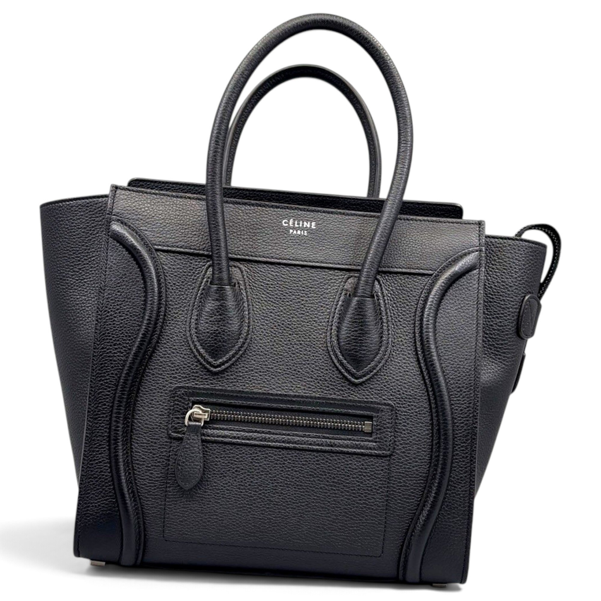Luggage leather handbag
