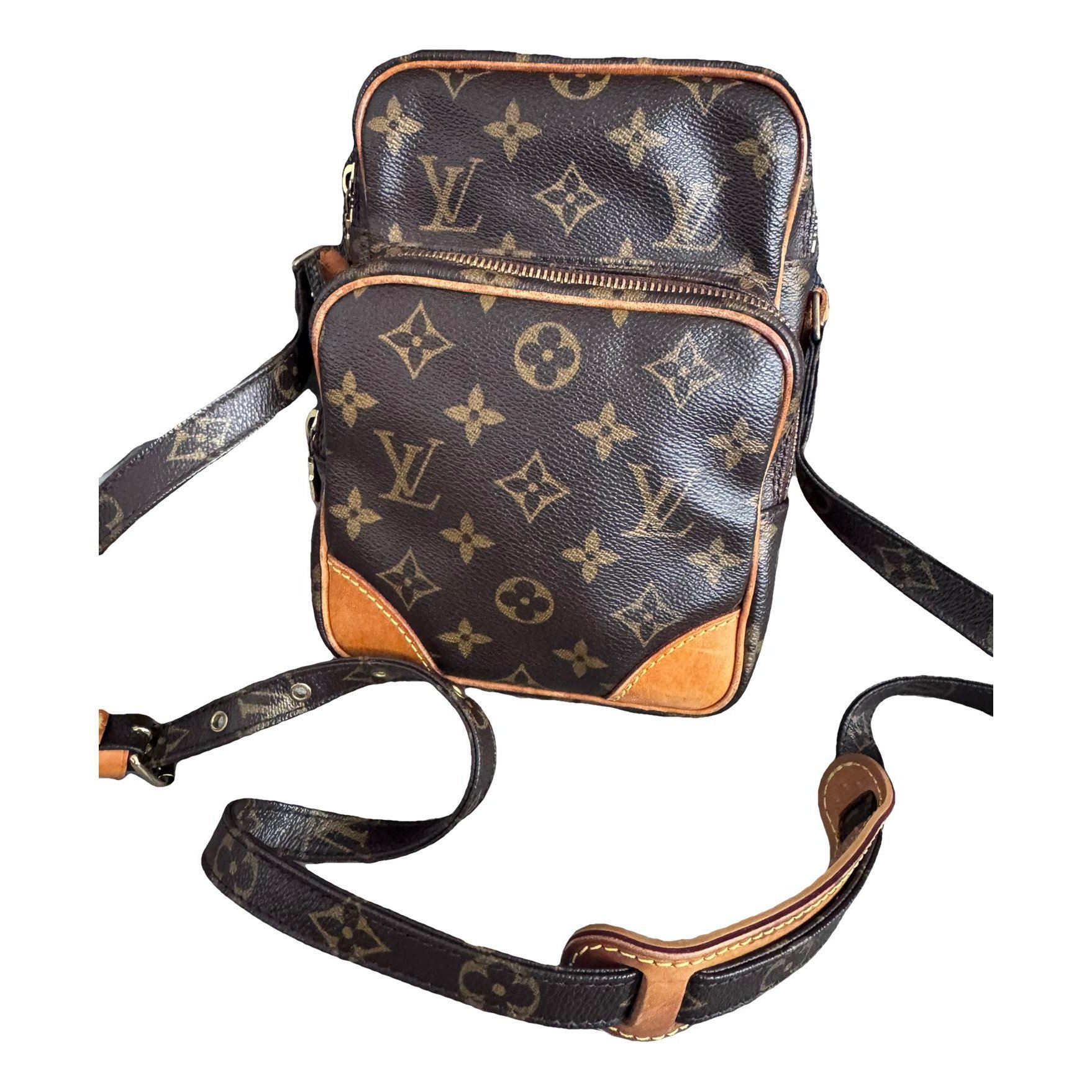 Amazon leather crossbody bag