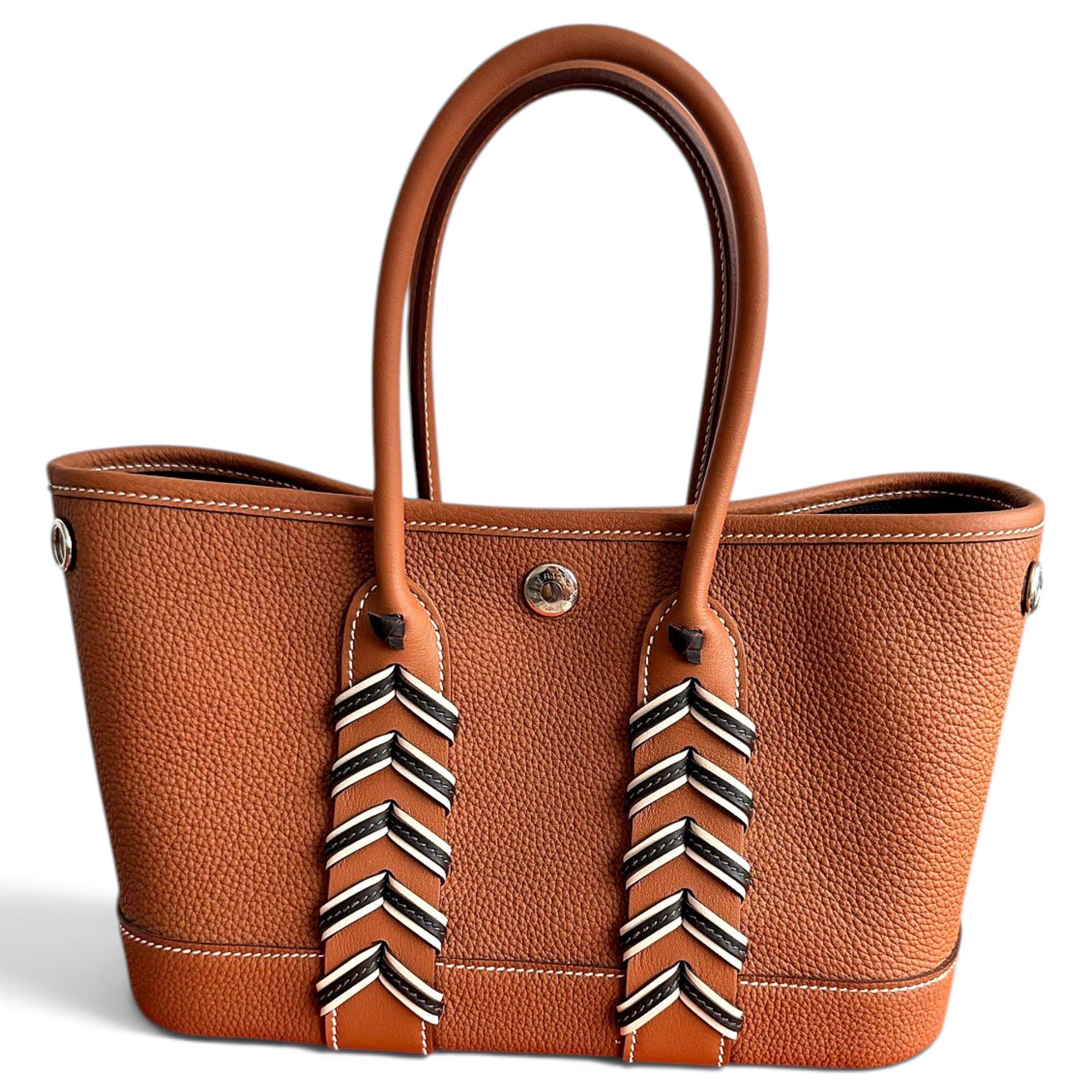 Garden Party leather tote