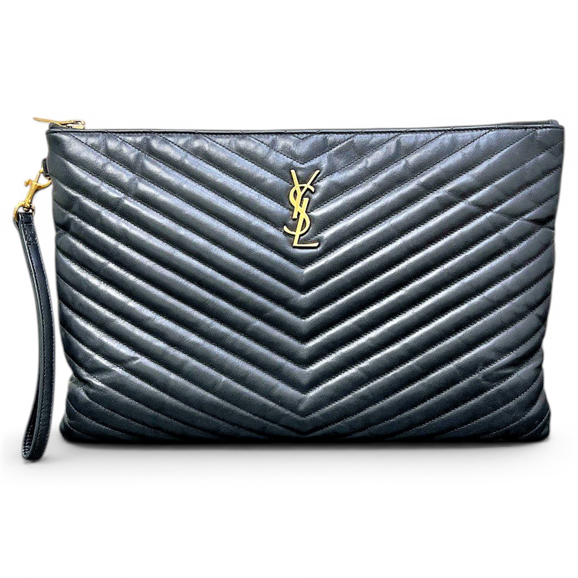 New Jolie leather clutch bag
