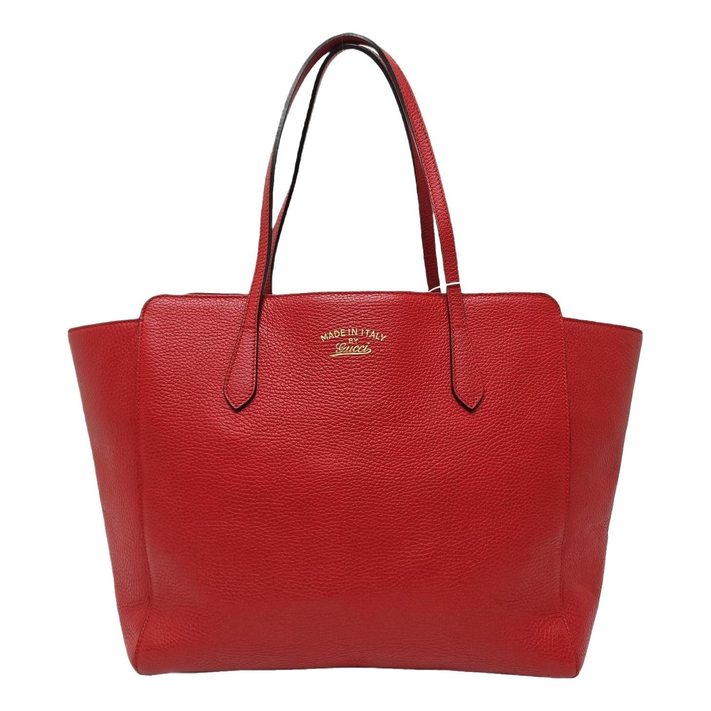 Swing leather handbag