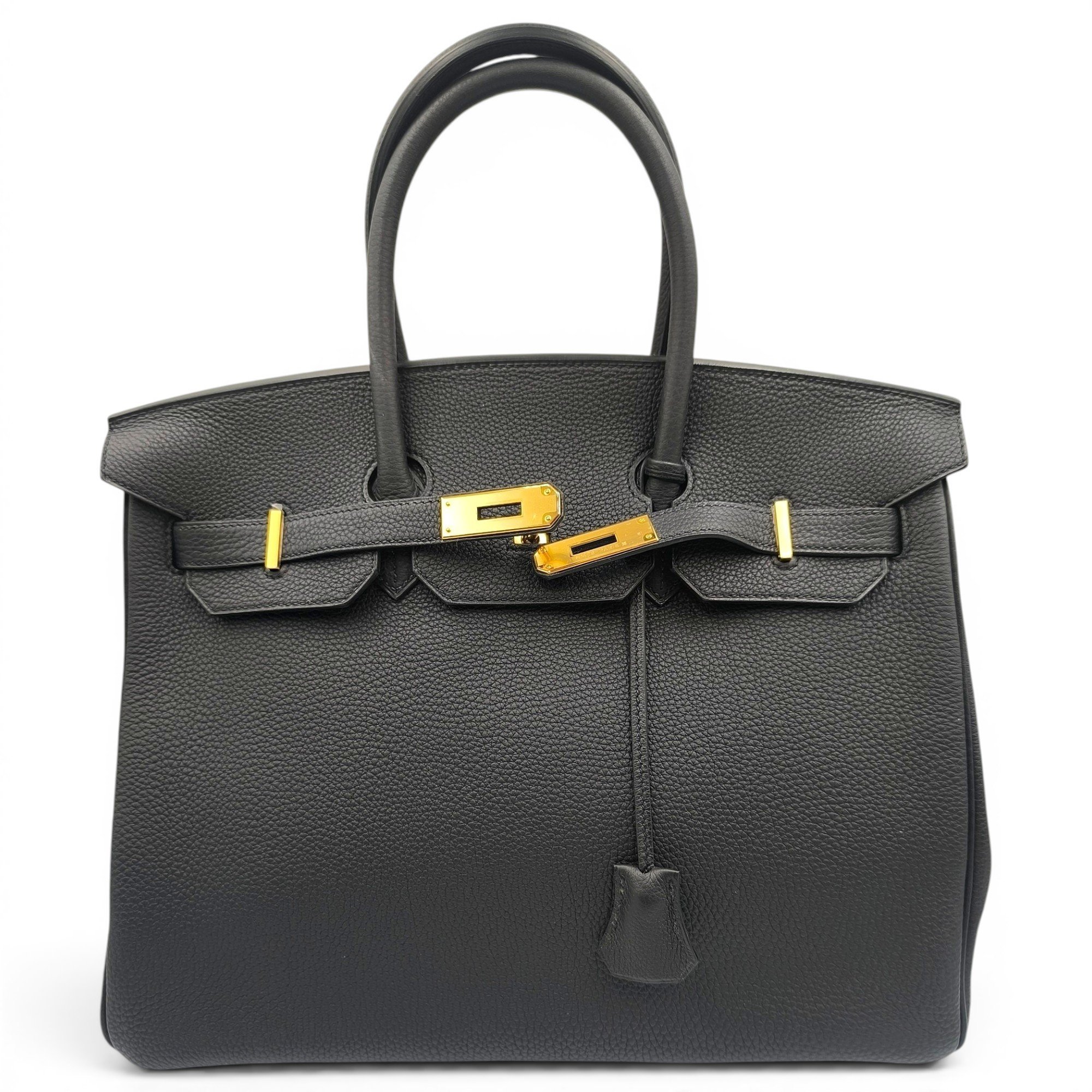 Birkin 35 leather handbag