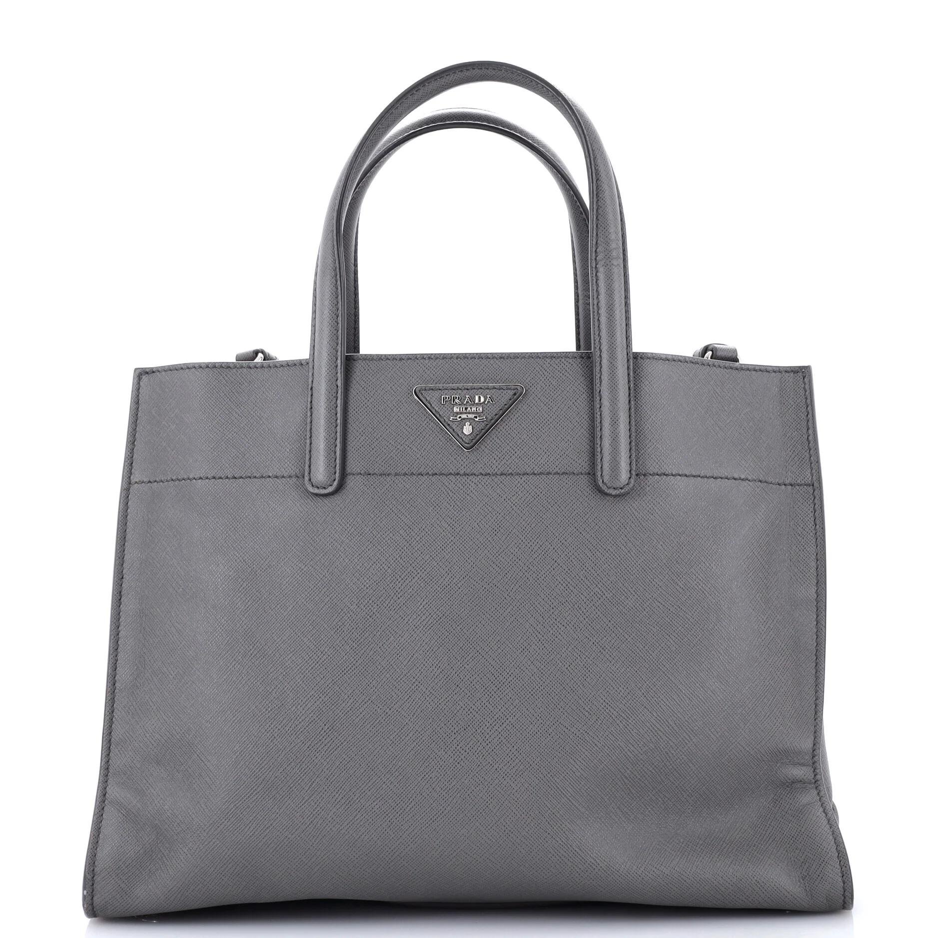 Leather tote