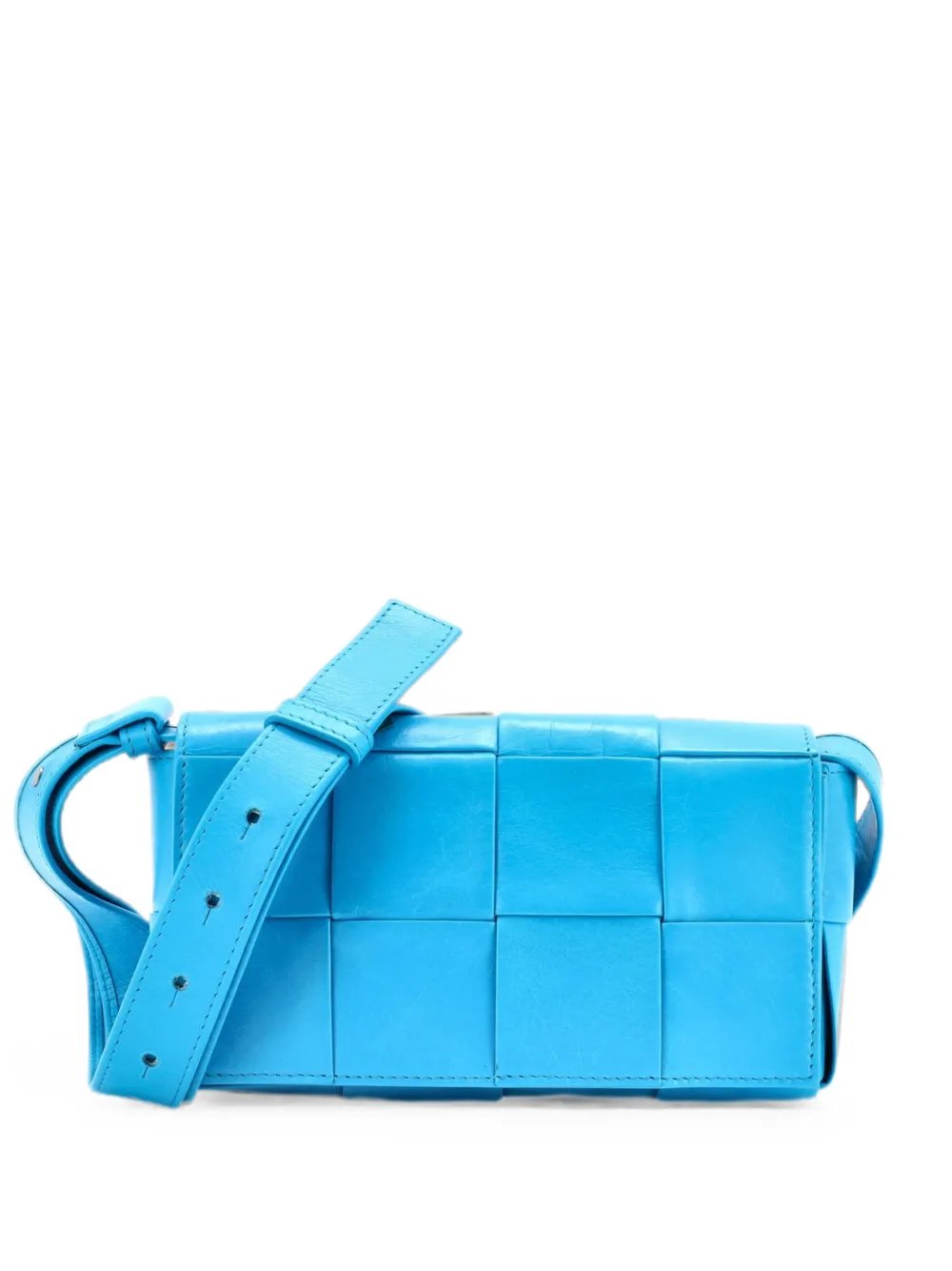 Cassette Maxi Intrecciato Leather Small crossbody bag
