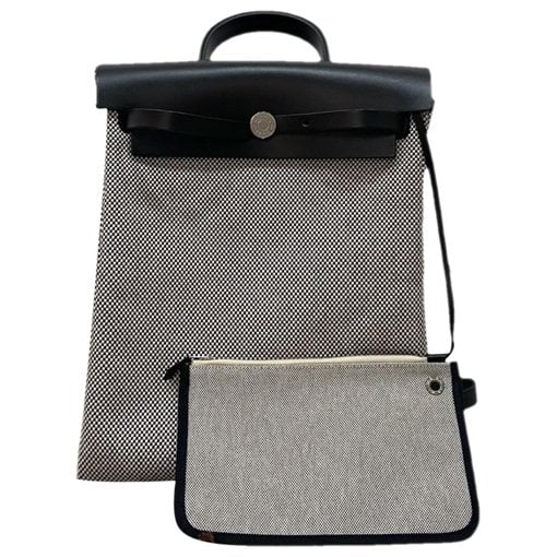 Hermes Herbag cloth backpack