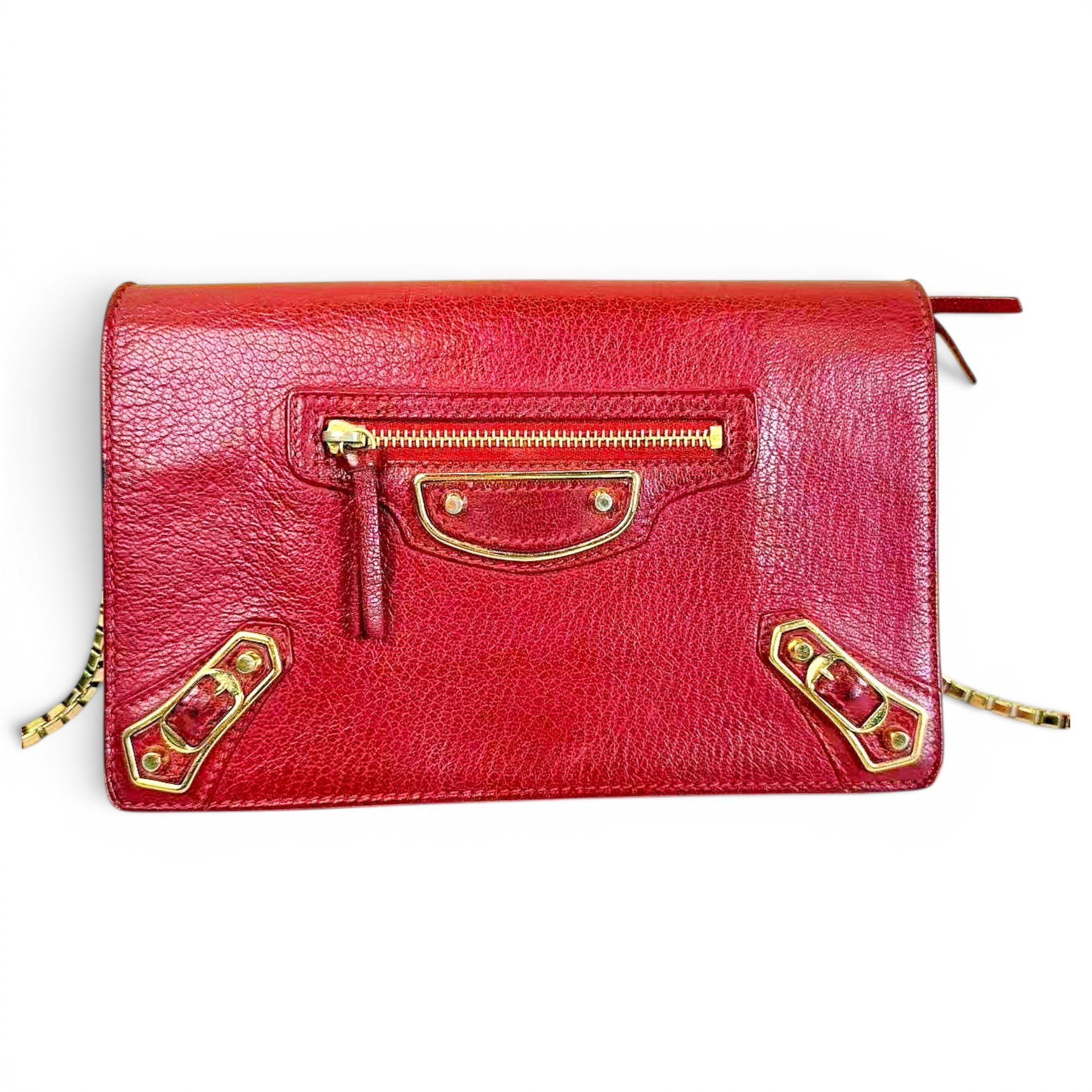 Leather crossbody bag