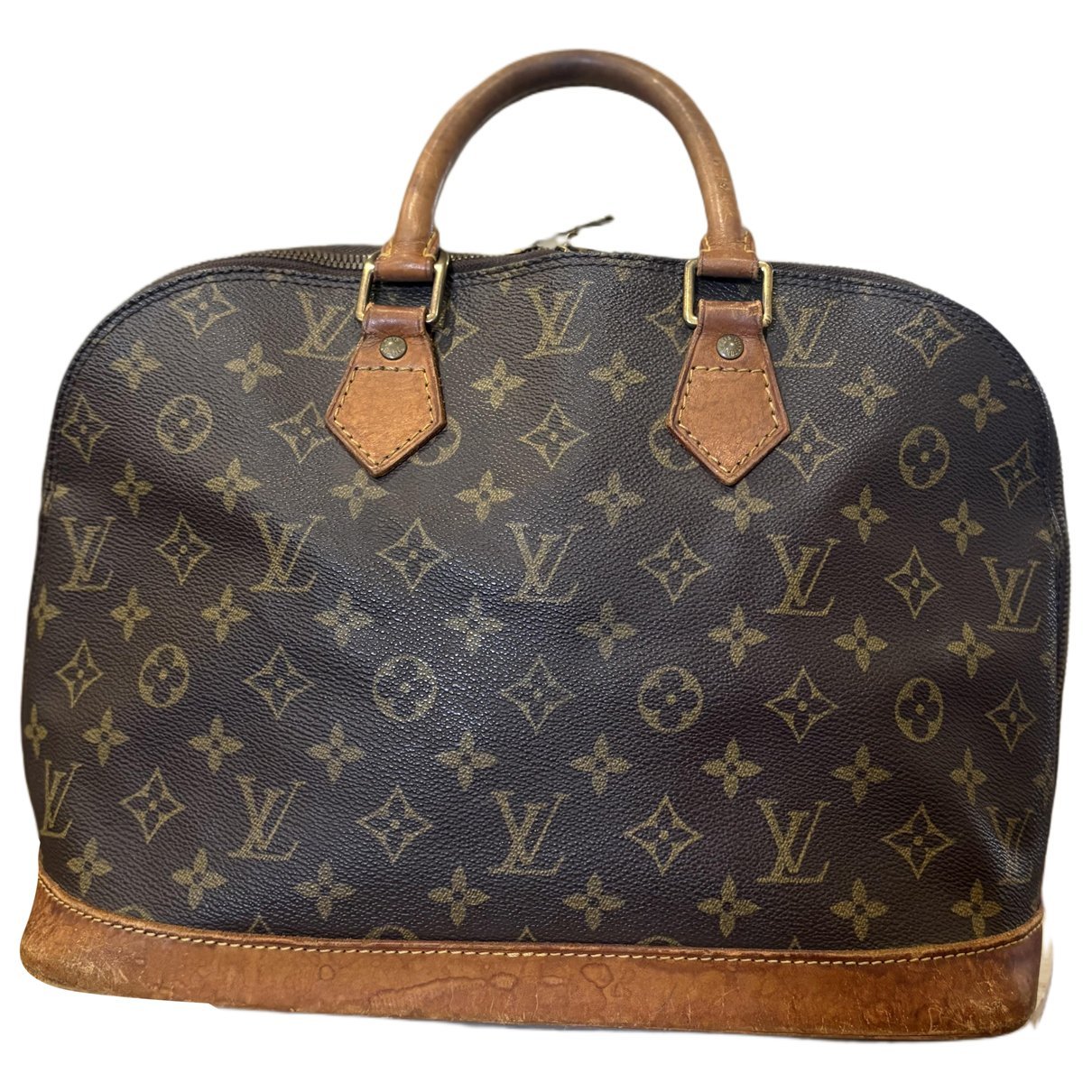 Alma leather handbag