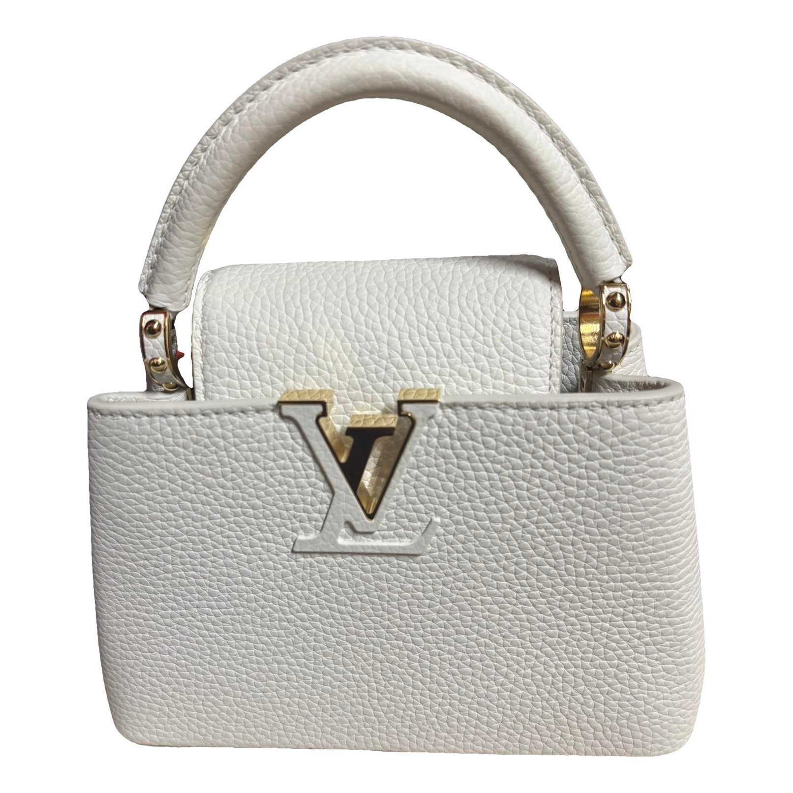 Capucines leather handbag