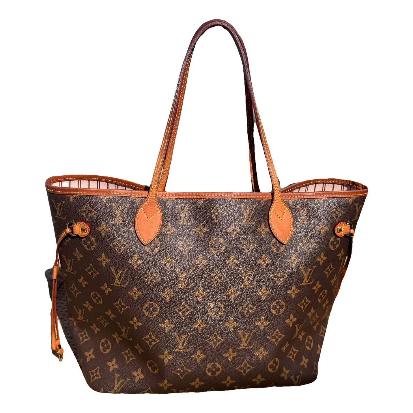 Neverfull leather tote