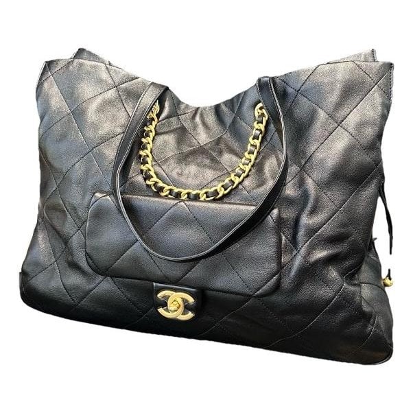Leather backpack