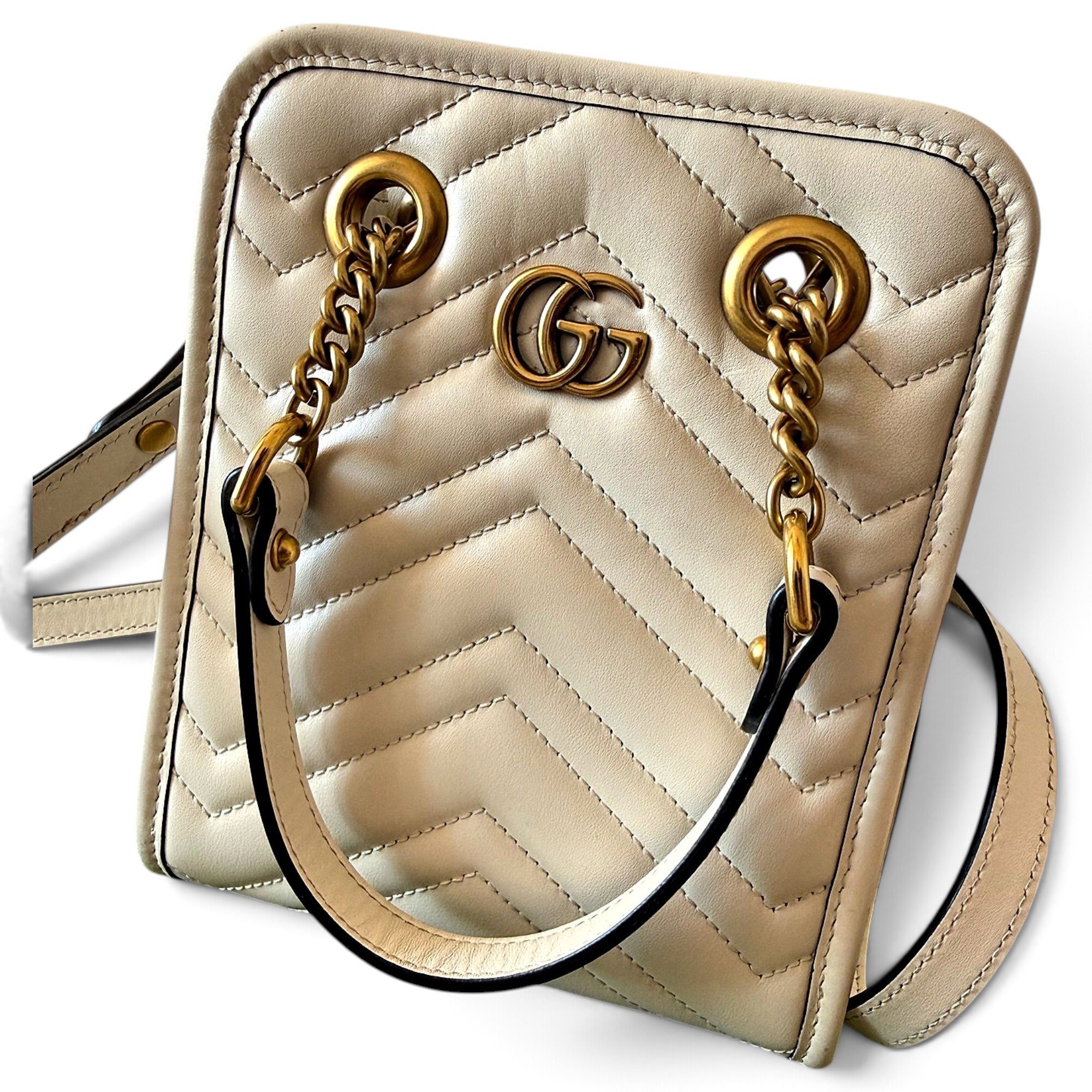 GG Marmont leather crossbody bag